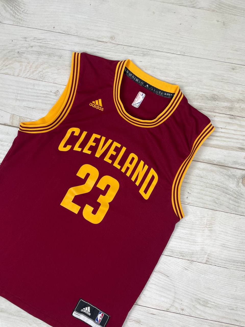 Adidas Adidas Cleveland Cavaliers Lebron James #23 Shirt NBA Jersey Size US S / EU 44-46 / 1 - 3 Thumbnail