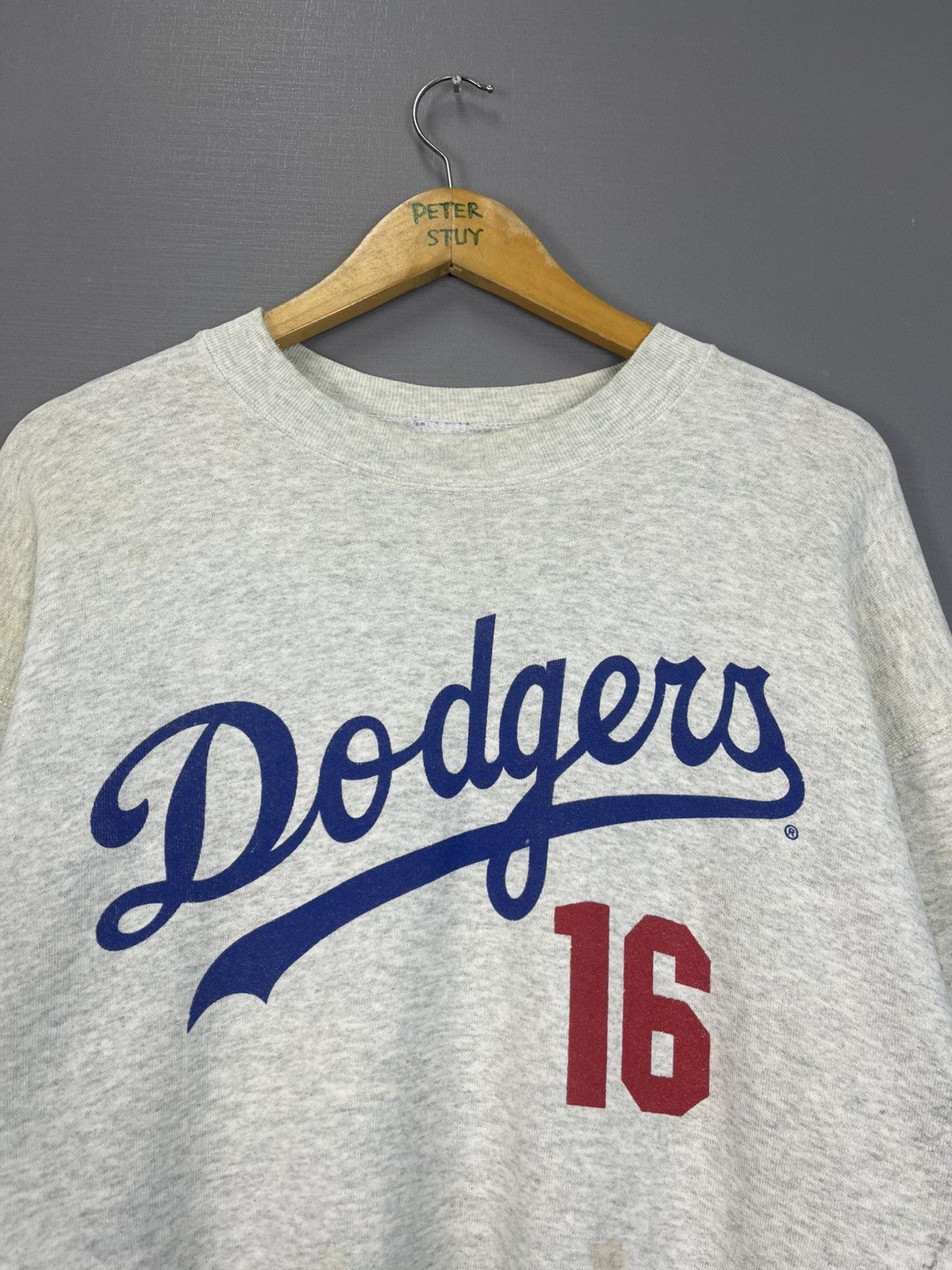 MLB Vintage 1995 MLB LA Dodgers Team Sweatshirt Size US L / EU 52-54 / 3 - 5 Thumbnail