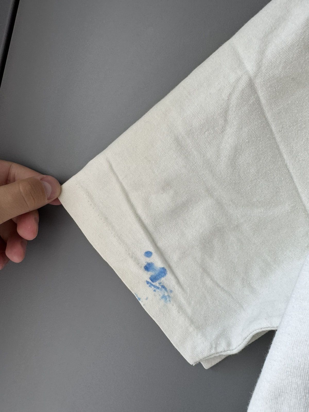 Band Tees Vintage 90s Vincent van Gogh Ireses White Tee (Picasso) Size US L / EU 52-54 / 3 - 4 Thumbnail