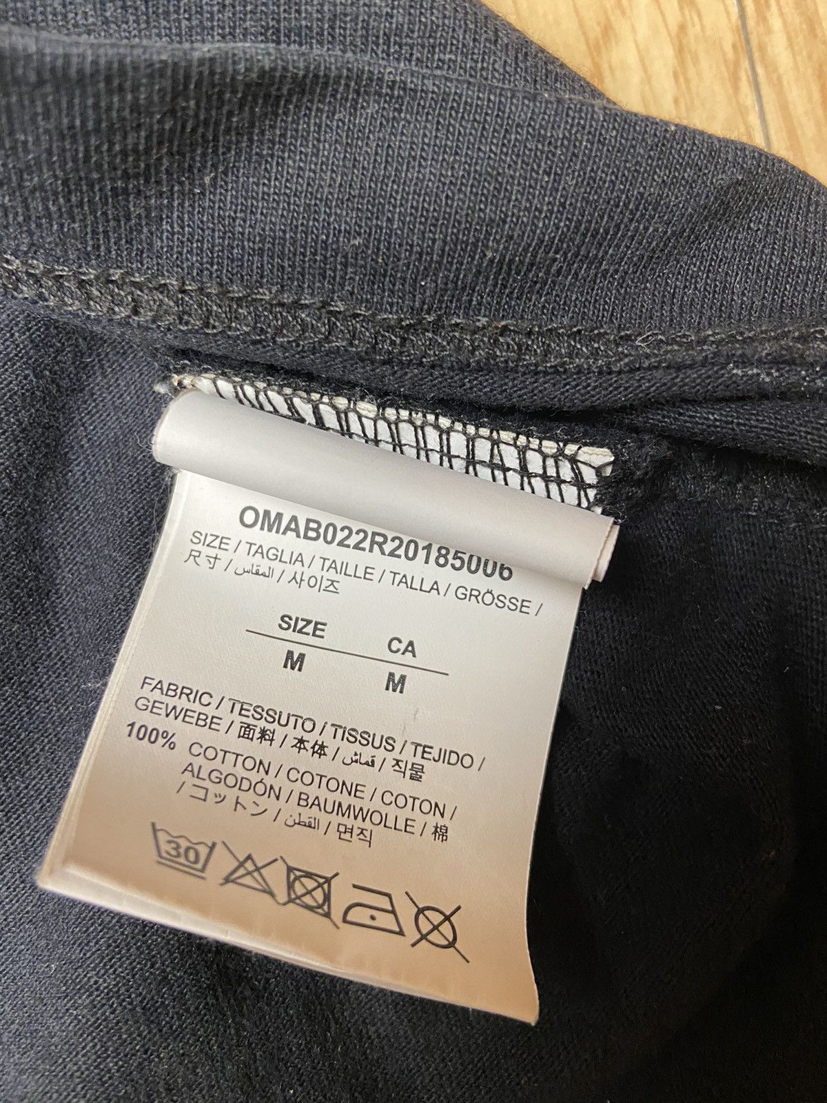 Off-White × Virgil Abloh GOLDEN RATIO OFF-WHITE LONGSLEEVE Size US M / EU 48-50 / 2 - 5 Thumbnail