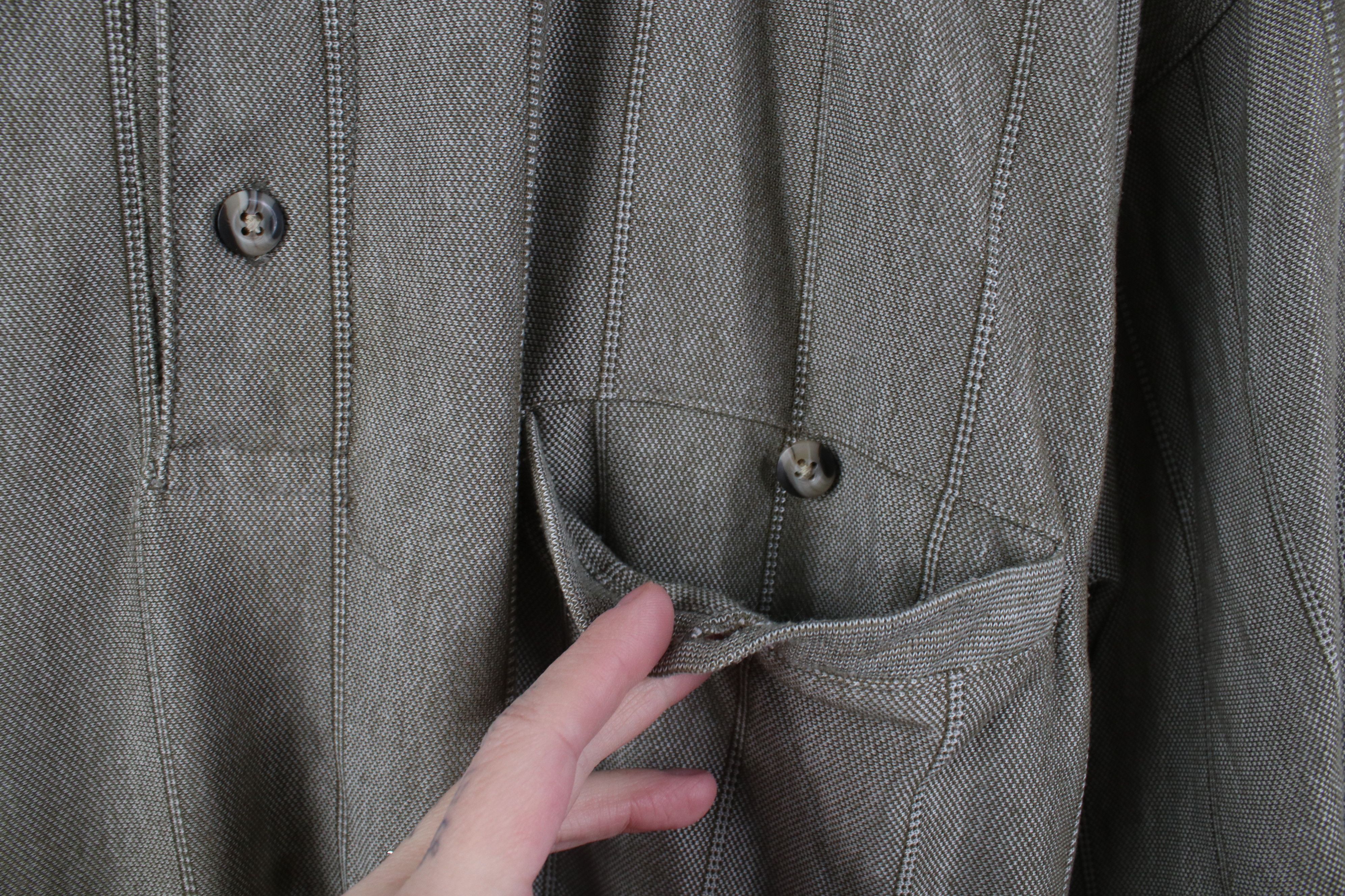 Vintage Vintage 90s Streetwear Knit Collared Pullover Polo Shirt Mob Size US XXL / EU 58 / 5 - 4 Thumbnail