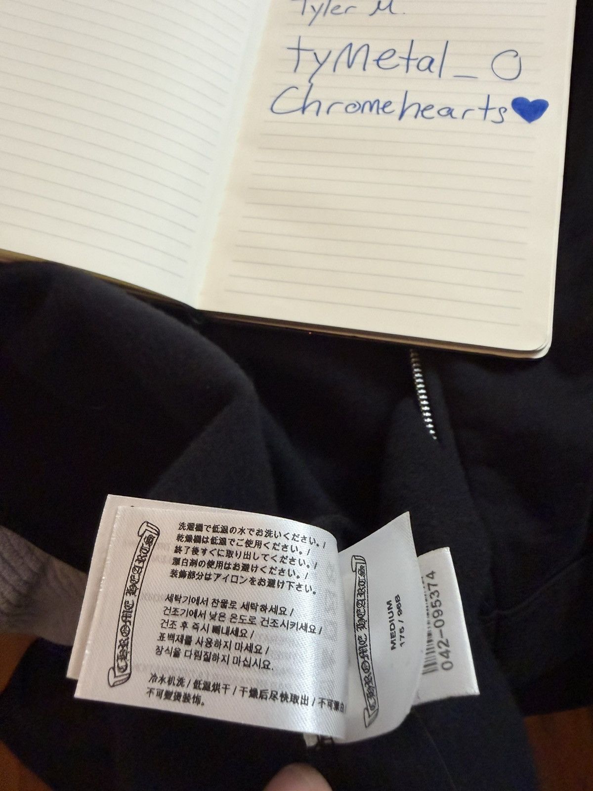 Chrome Hearts Chrome Hearts Vertical Logo Hoodie Size US M / EU 48-50 / 2 - 11 Thumbnail