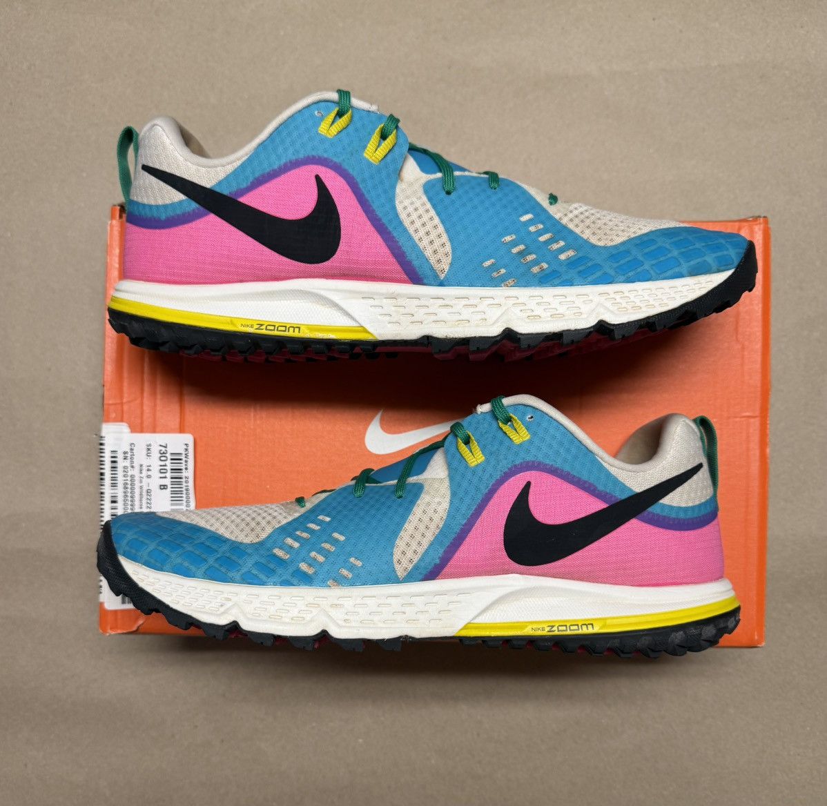 Nike Nike Air Zoom Wildhorse 5 Light size 14 men’s hiking shoes! Size US 14 / EU 47 - 1 Thumbnail