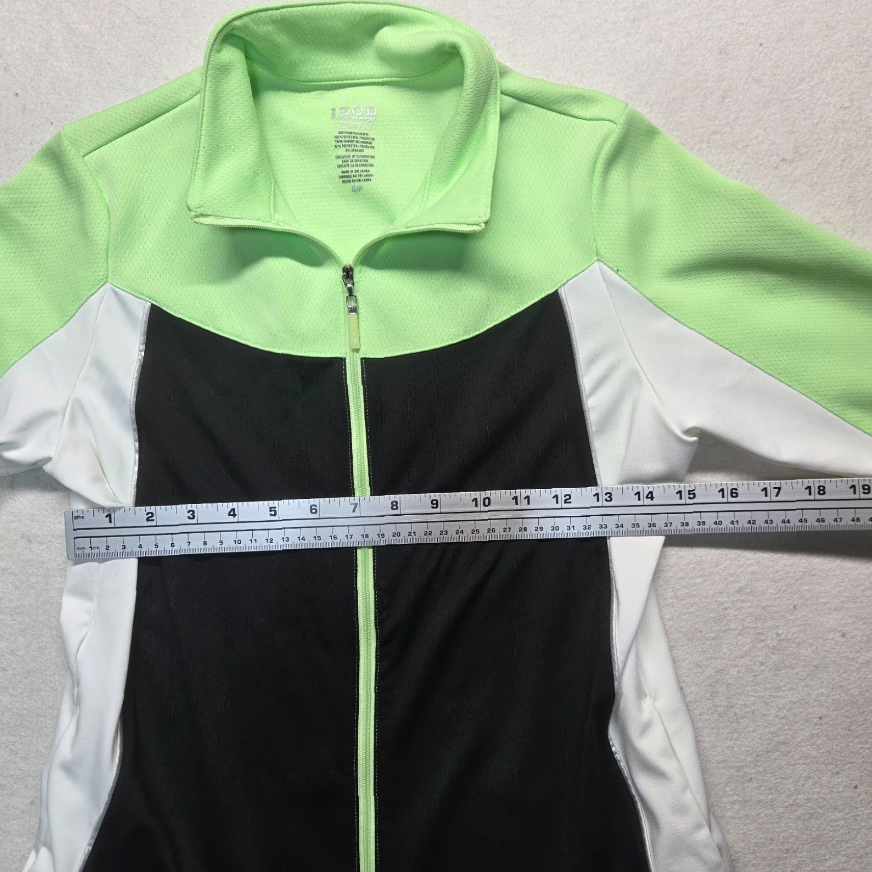 Izod VINTAGE IZOD PerformX Jacket Adult Women's S Spring Fall Lightweight Activewear Zip Athletic Sports Size S / US 4 / IT 40 - 4 Thumbnail