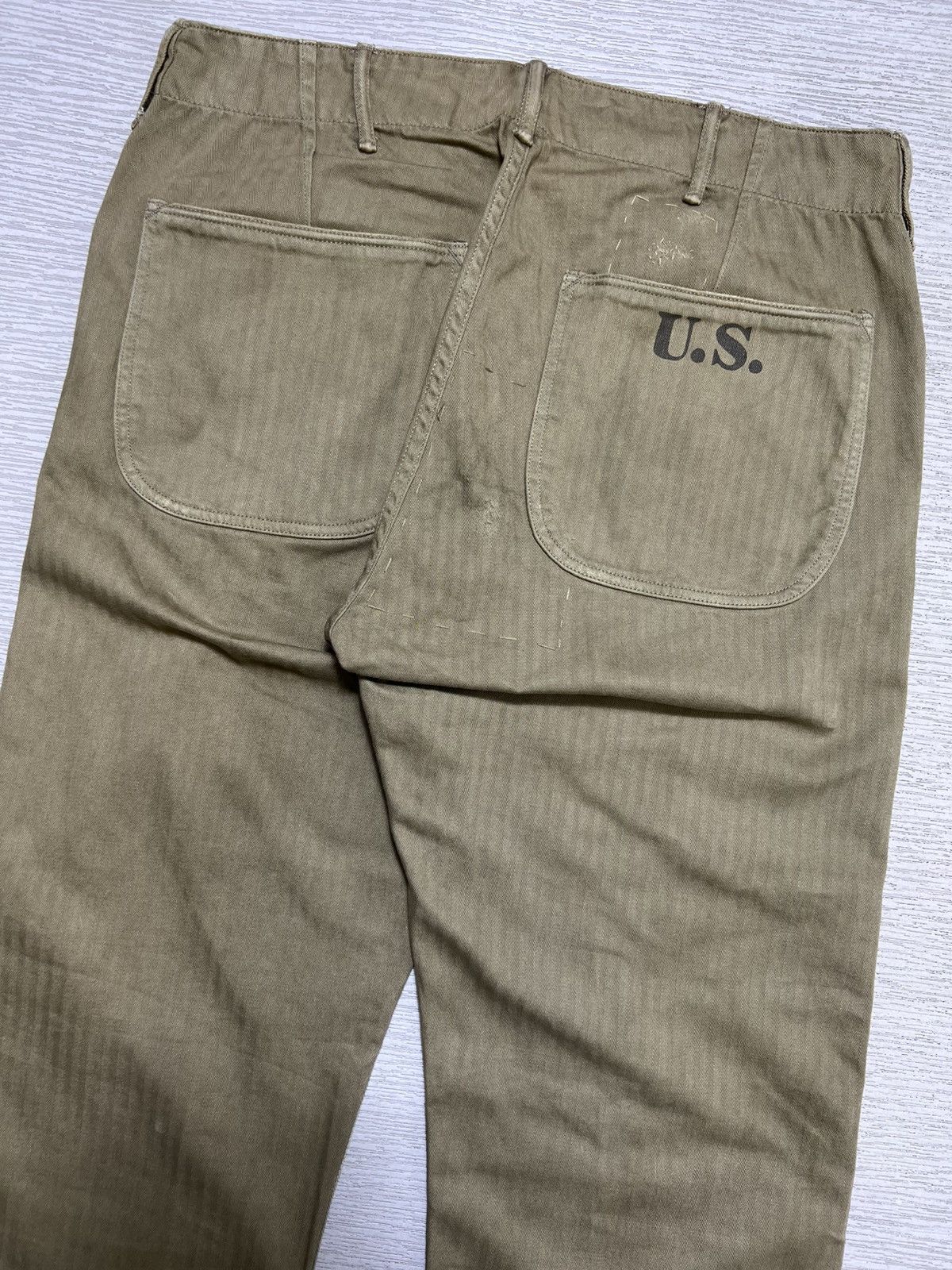 RRL Ralph Lauren RRL Ralph Lauren - Double RL U.S Military Distressed Pants Size US 30 / EU 46 - 11 Thumbnail