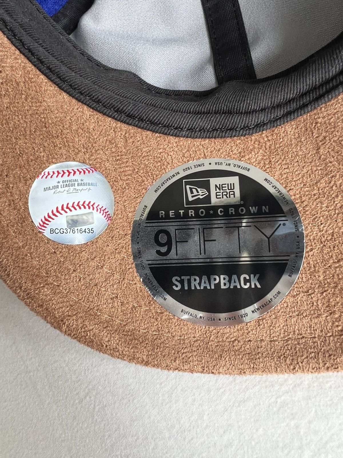 Aime Leon Dore Aimé Leon Dore New Era Melton Wool/ Suede Mets Hat Size ONE SIZE - 7 Thumbnail