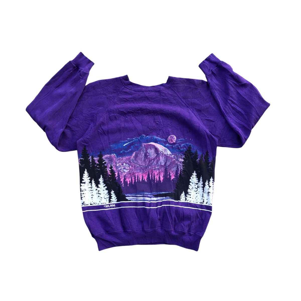 Vintage YOSEMITE Vintage Nice Design Sweatshirt Size US L / EU 52-54 / 3 - 2 Thumbnail