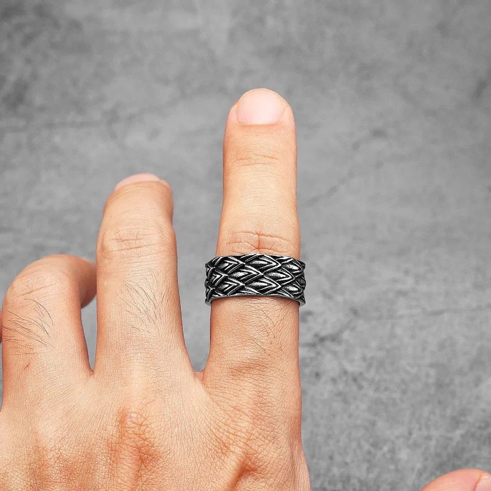 Jewelry × Vintage Unique Eagle Feather Ring Size ONE SIZE - 2 Thumbnail