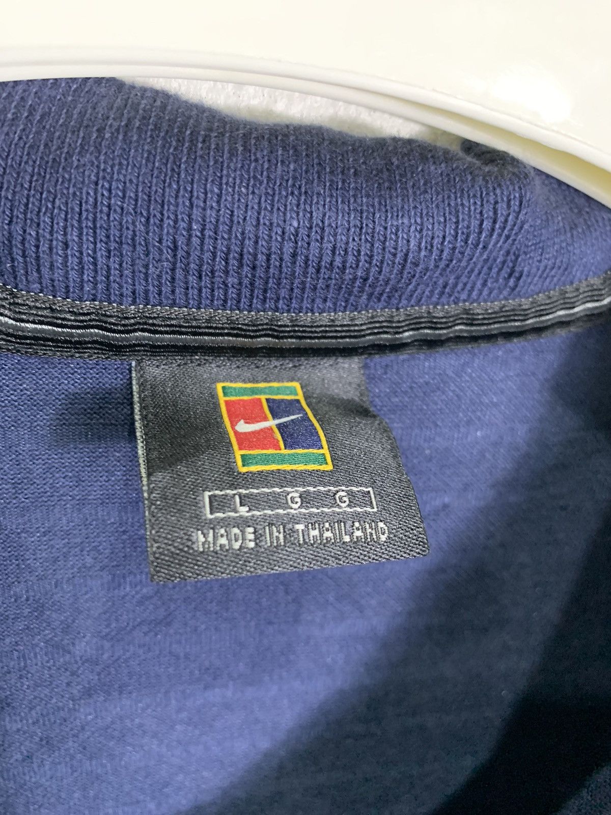 Vintage Vintage Nike Court Polo t-shirt Size US L / EU 52-54 / 3 - 2 Thumbnail