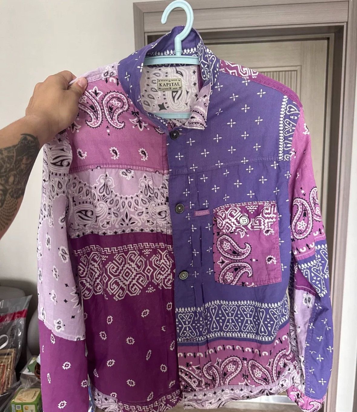 Kapital Kapital Cashew Flower Shirt Jacket2412-Nextarrow Size US XL / EU 56 / 4 - 4 Thumbnail
