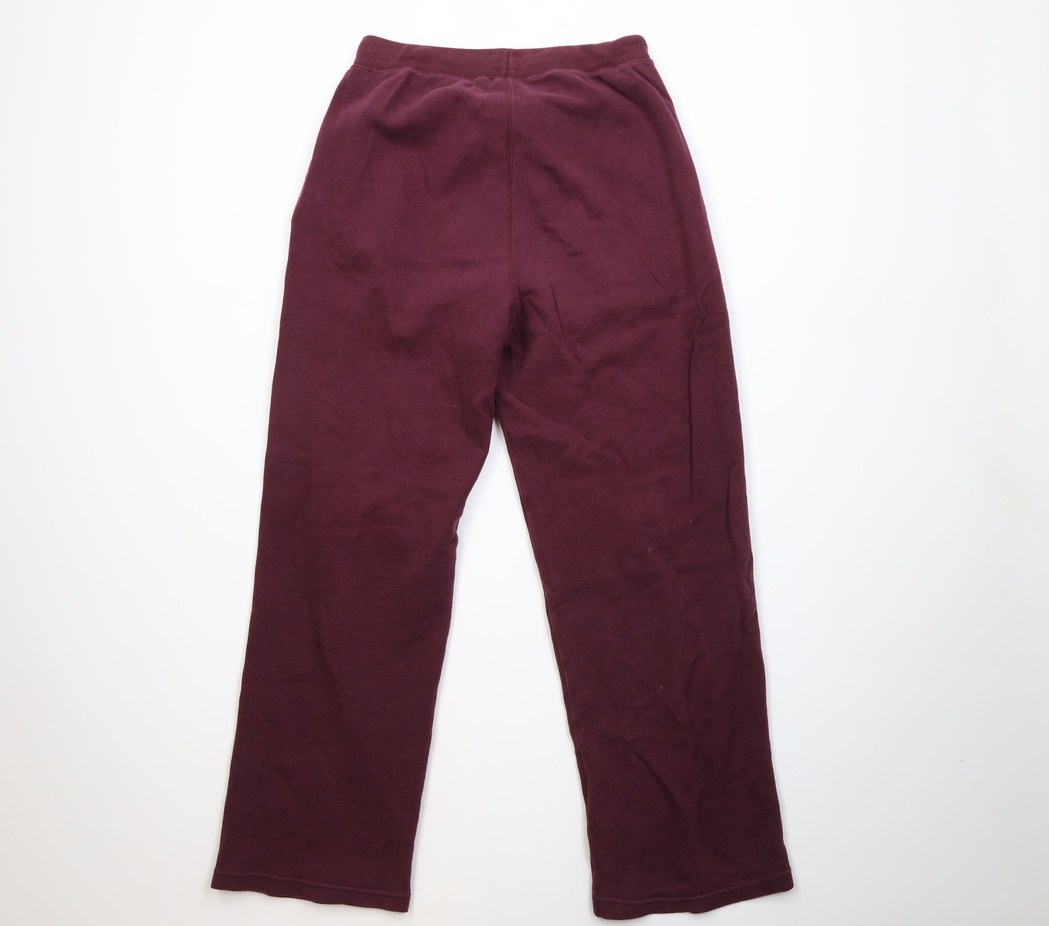 Ralph Lauren Vintage 90s Y2K Ralph Lauren Waffle Knit Wide Leg Pants Size US 34 / EU 50 - 12 Thumbnail