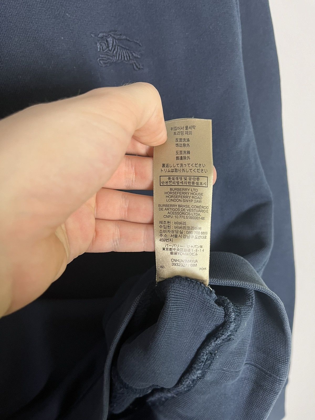 Burberry 🟦 Burberry Crewneck Size US M / EU 48-50 / 2 - 5 Thumbnail