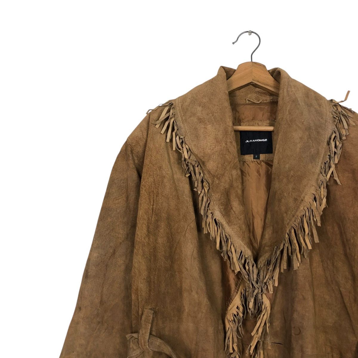 Vintage 🔥VINTAGE COWBOY DESIGN LEATHER JACKET JURAHOUSE ISSEY MIYAKE Size US M / EU 48-50 / 2 - 9 Thumbnail