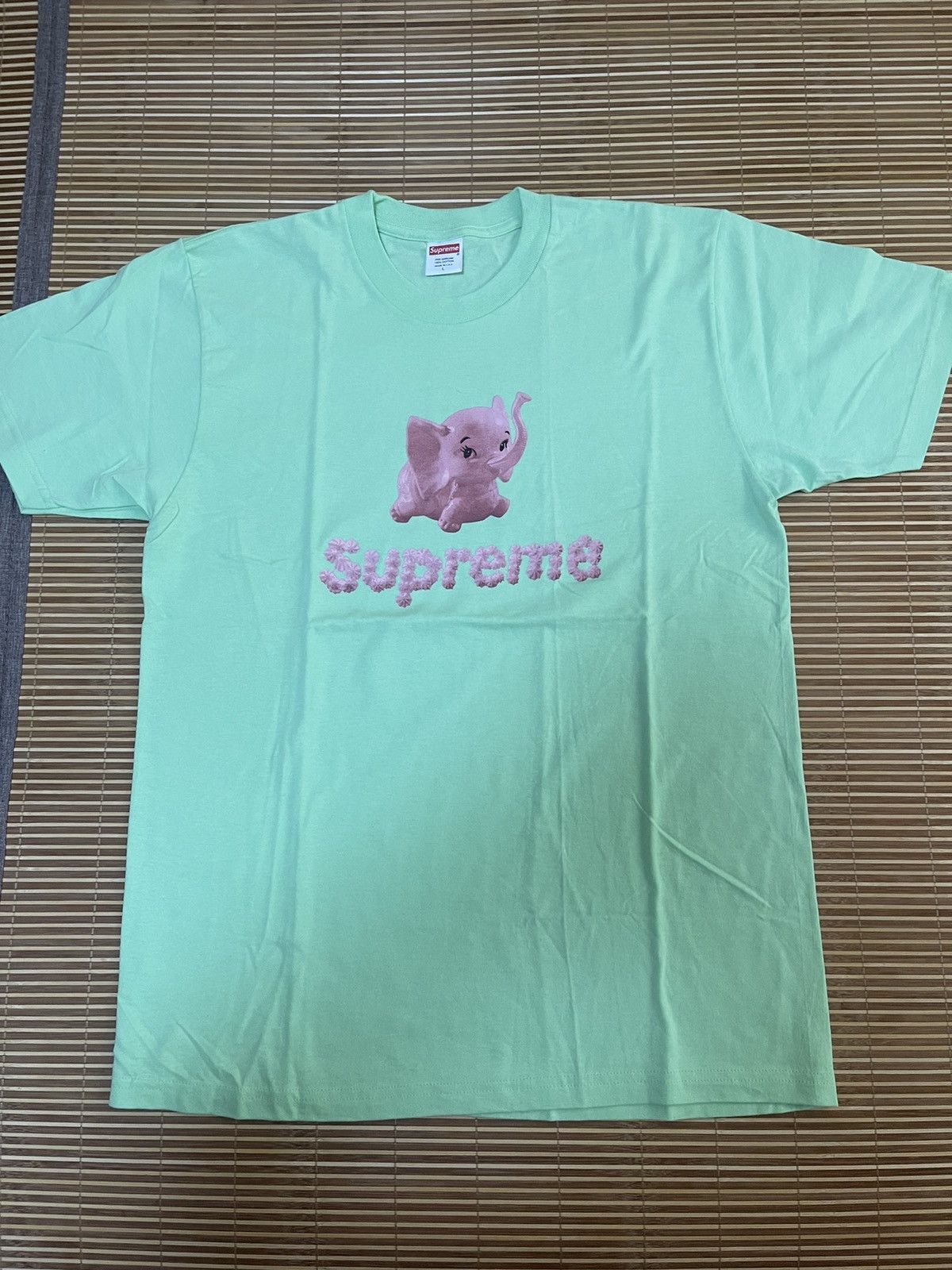 Supreme elephant tee T SHIRT new Short Sleeve T Shirts