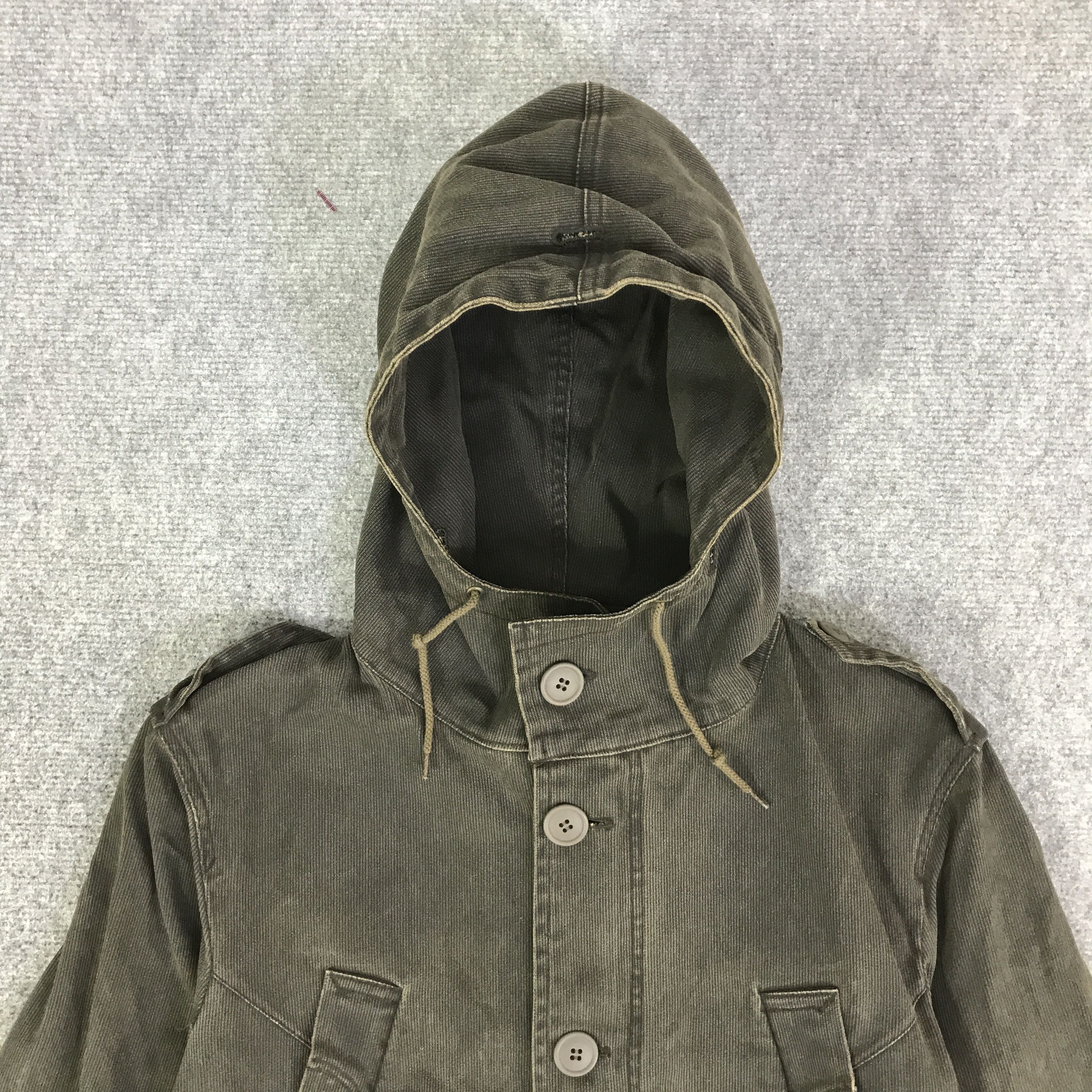 BIGI RADMESS BIGI COTTON HOODIE JACKET K104B2 Size US M / EU 48-50 / 2 - 2 Thumbnail