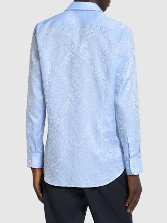 Etro o1lsvrm0425 Shirt in Light Blue Size US M / EU 48-50 / 2 - 3 Thumbnail