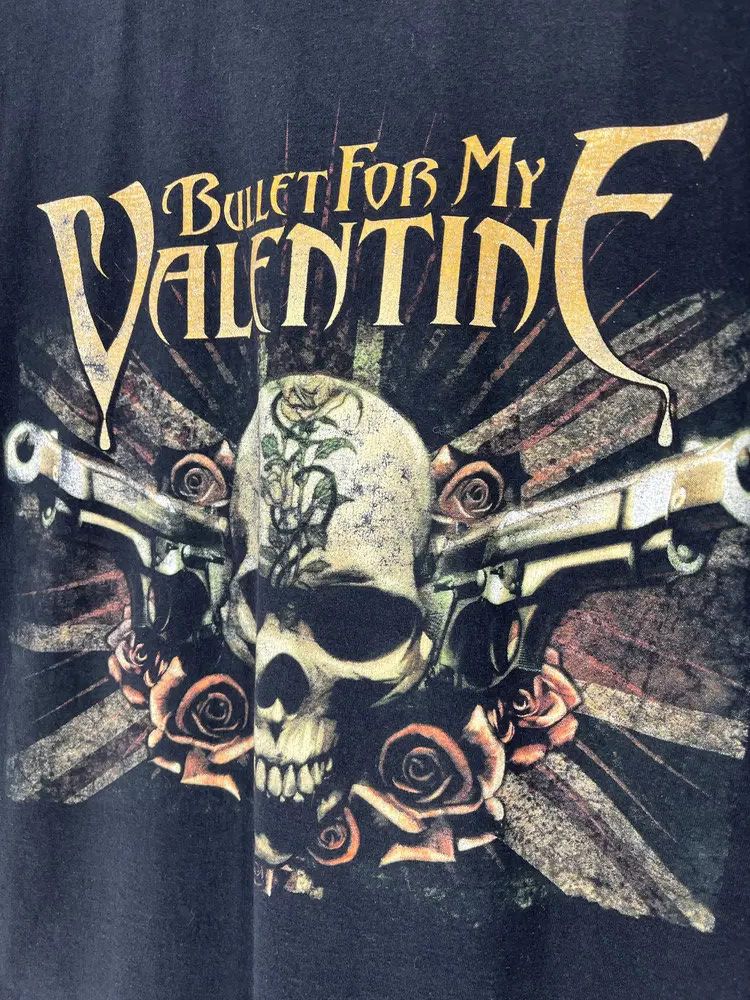 Band Tees × Vintage Vintage y2k bullet for my valentine band tshirt Size US L / EU 52-54 / 3 - 6 Thumbnail
