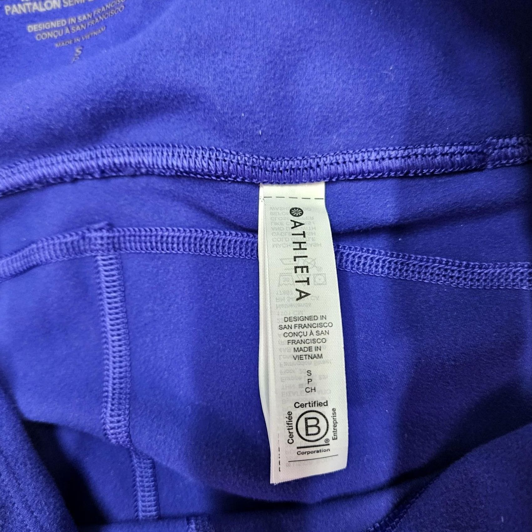 Athleta Athleta Pants Womens Petite Small Purple Rainier Bootcut Pant Zip Pockets Hiking Size 28" / US 6 / IT 42 - 5 Thumbnail