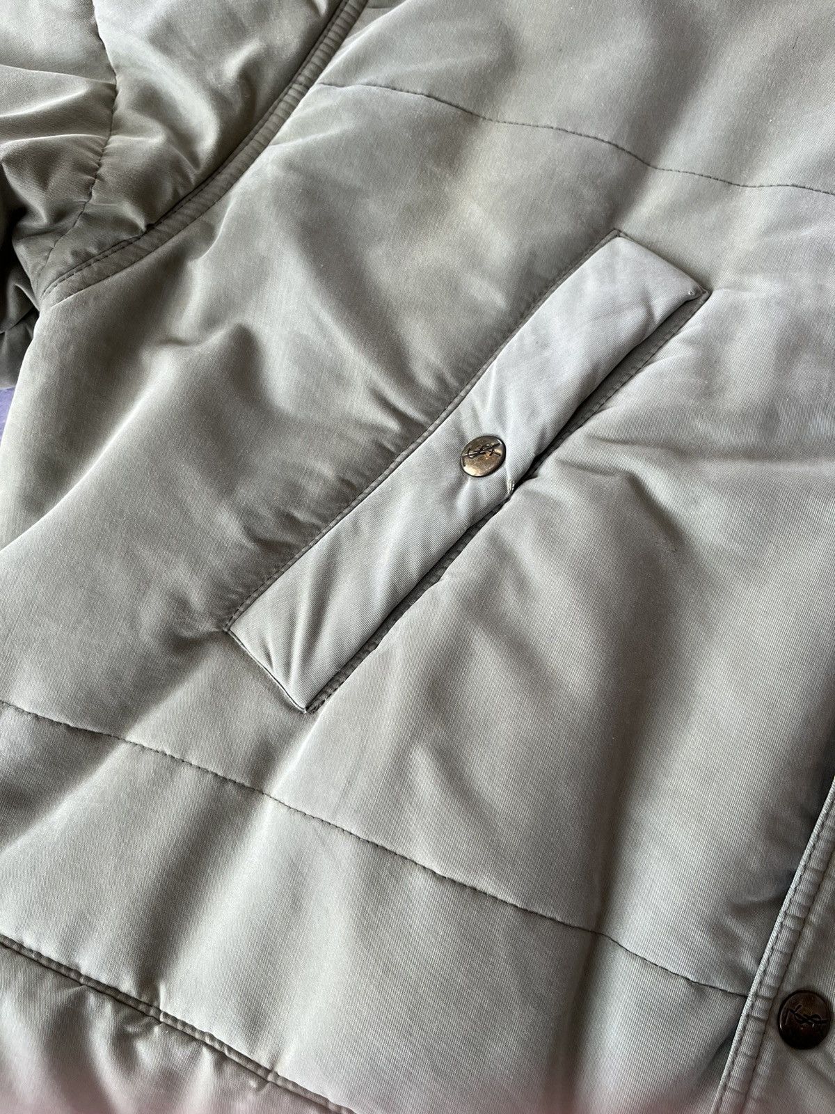 Saint Laurent Paris Vintage 90s Winter YSL Jacket Heavy Parka Jacket Size US L / EU 52-54 / 3 - 8 Thumbnail