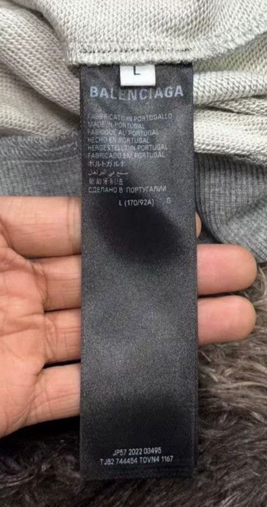 Balenciaga Balenciaga 23ss Show Sabotage Hoodie 2504-Nextarrow Size US L / EU 52-54 / 3 - 4 Thumbnail