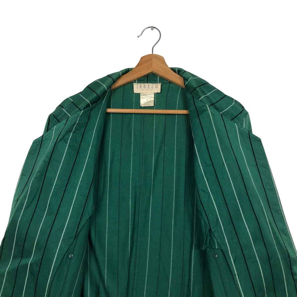 Issey Miyake 🔥VINTAGE CHORE WORKER JACKET HICKORY TAKEZO TOKYO NEW YORK Size US M / EU 48-50 / 2 - 16 Thumbnail