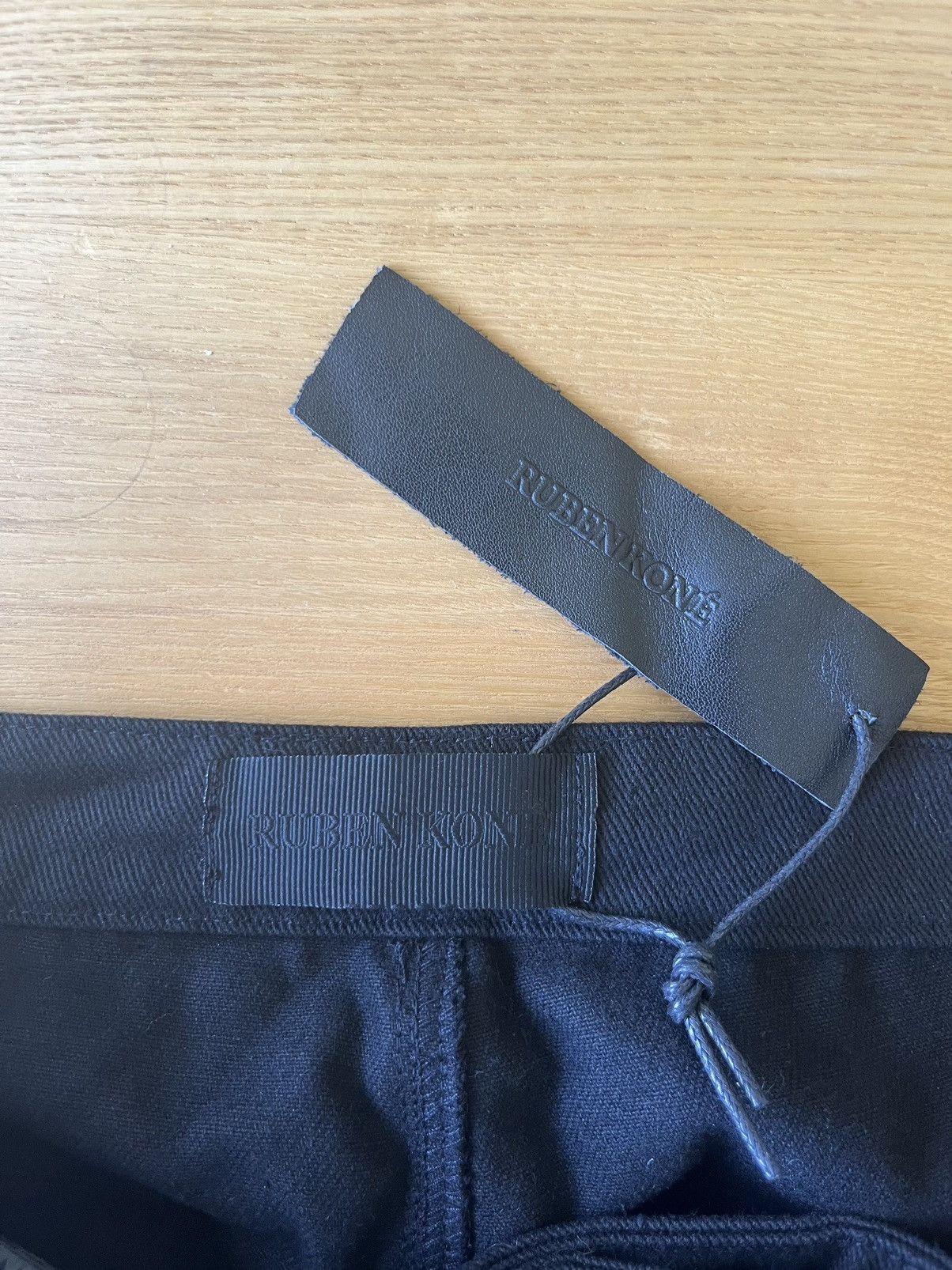 Lac Demure Ruben kone - Flared cargo pants “INK” Size US 30 / EU 46 - 3 Thumbnail