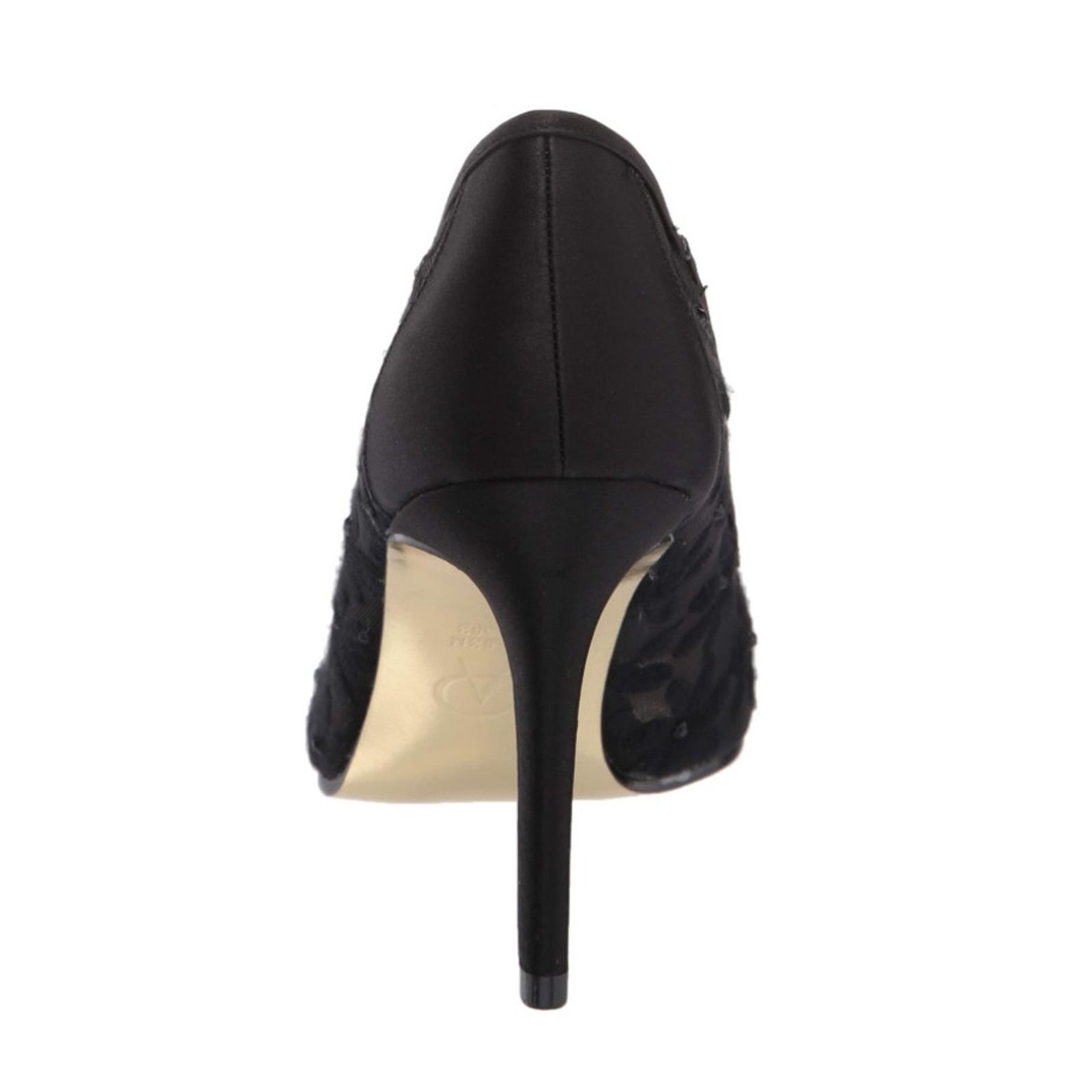 Adrianna Papell Adrianna PAPELL Womens Frances Black Mesh Heels Pumps / 11W Size US 11 / IT 41 - 5 Thumbnail