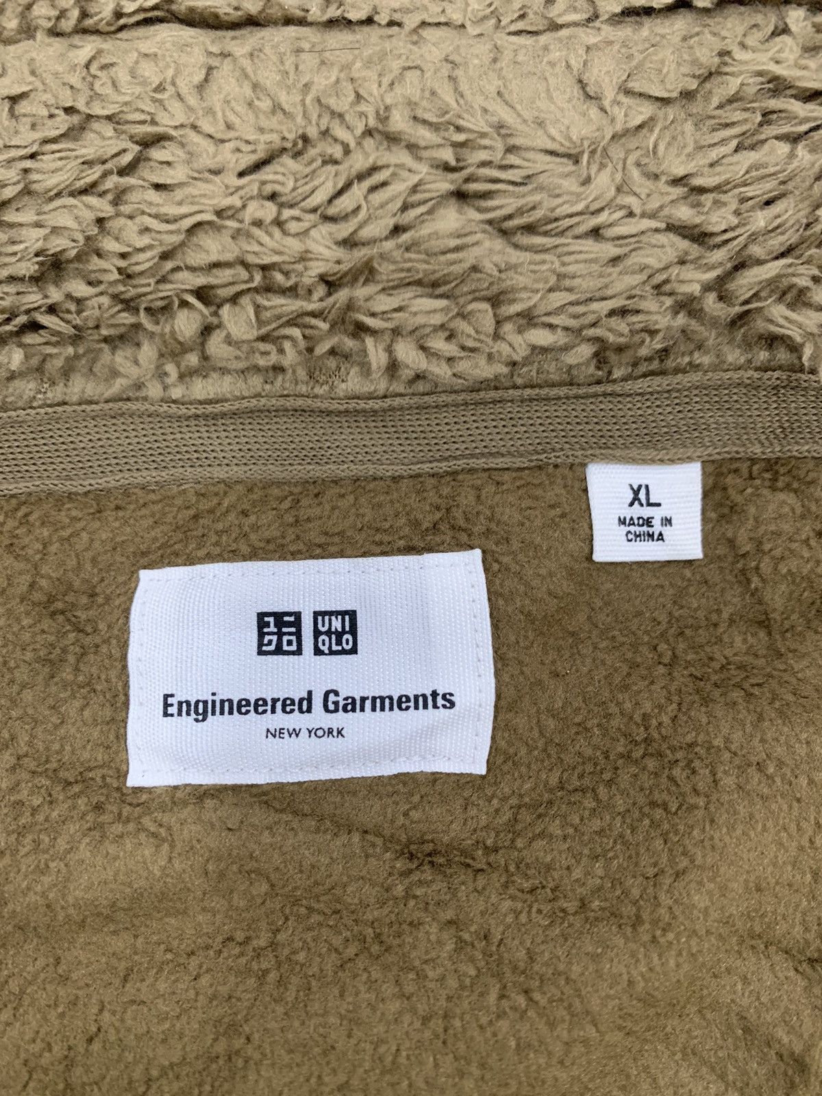 Engineered Garments × Uniqlo Engineered Garments Uniqlo Block Fleece Jacket Size US XL / EU 56 / 4 - 9 Thumbnail