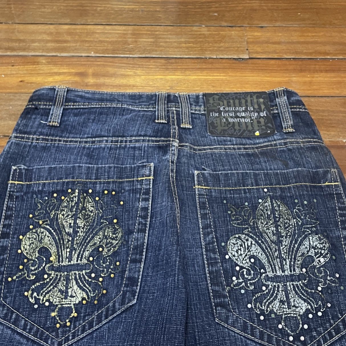 Southpole × Vintage Rare Design Vintage Brand South Pole Baggy Jeans 2000s Size US 34 / EU 50 - 3 Thumbnail
