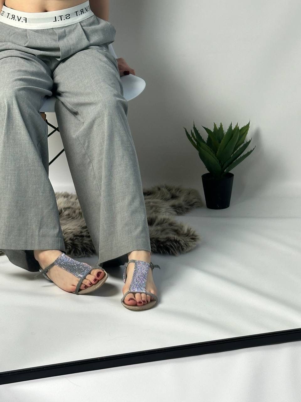 Burberry × Vintage Burberry WMNS Sandal Size US 7 / IT 37 - 5 Thumbnail