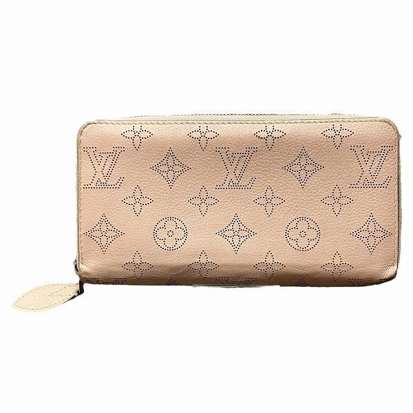 Louis Vuitton Louis Vuitton Mahina Leather Wallet Leather Long Wallet M82755 DUTY FREE for USA