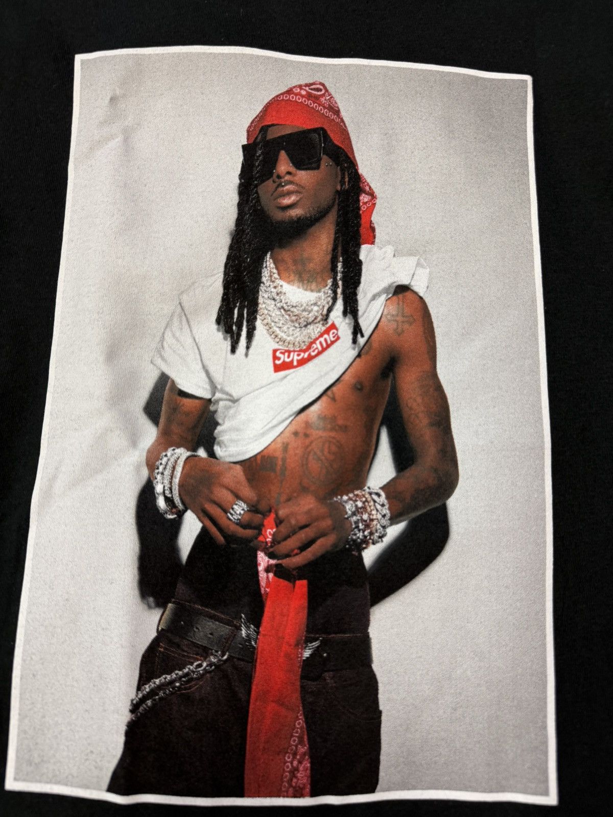 Supreme Supreme Playboi Carti Tee Size US S / EU 44-46 / 1 - 2 Thumbnail