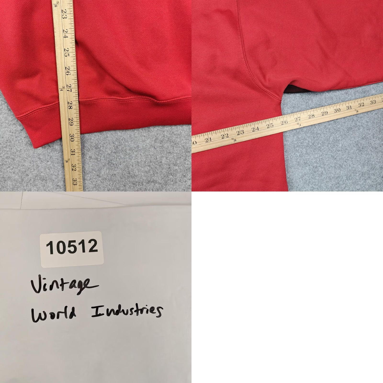 World Industries VINTAGE World Industries Hoodie Mens XL Red Full Zip Fleece Skate Graphic Devil Size US XL / EU 56 / 4 - 8 Thumbnail