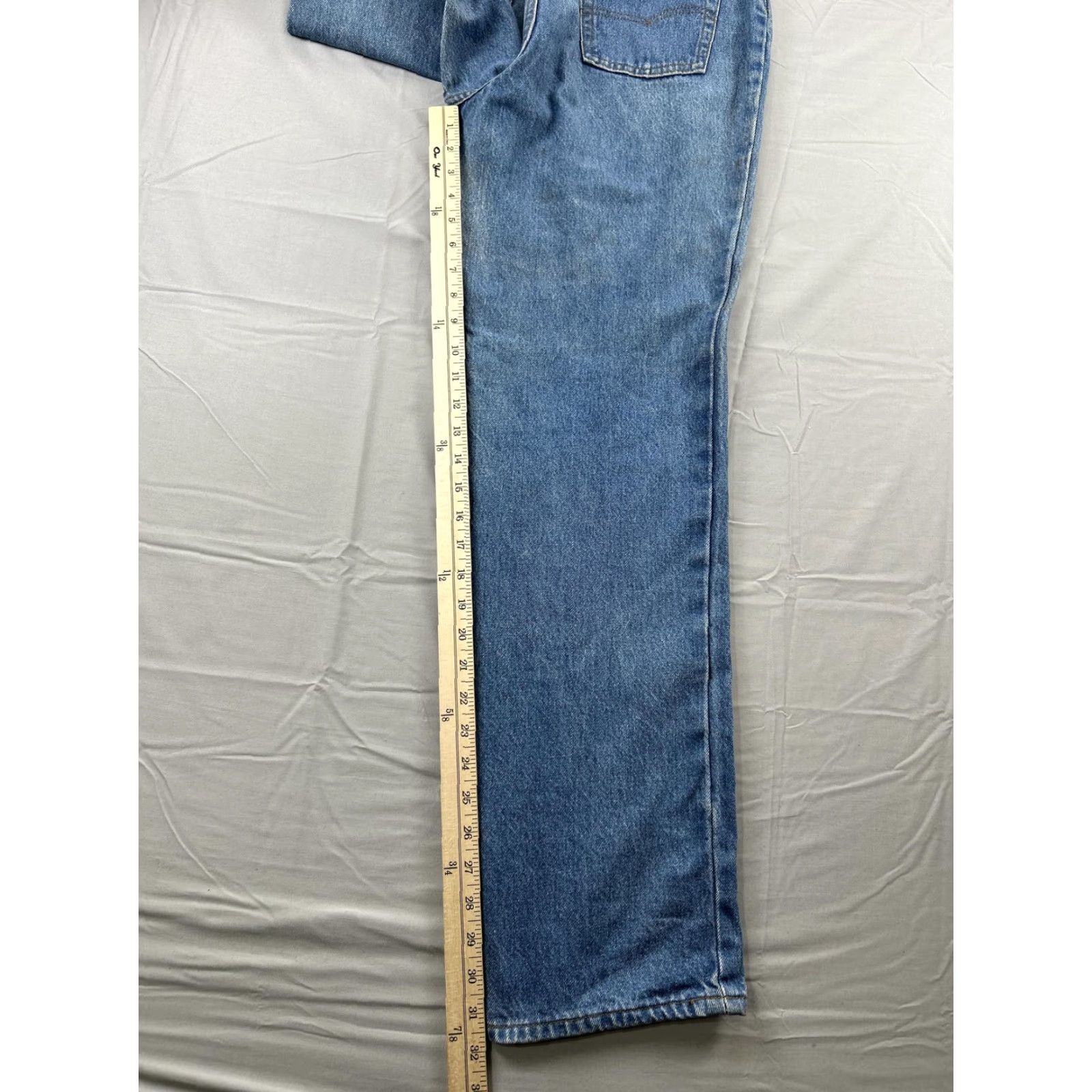 Levi's VINTAGE Levi's 501 Jeans Women's 30X31.5 70s USA Button Fly Levi's 501 Straight Jeans Ladies 18501 Size 30" / US 8 / IT 44 - 6 Thumbnail