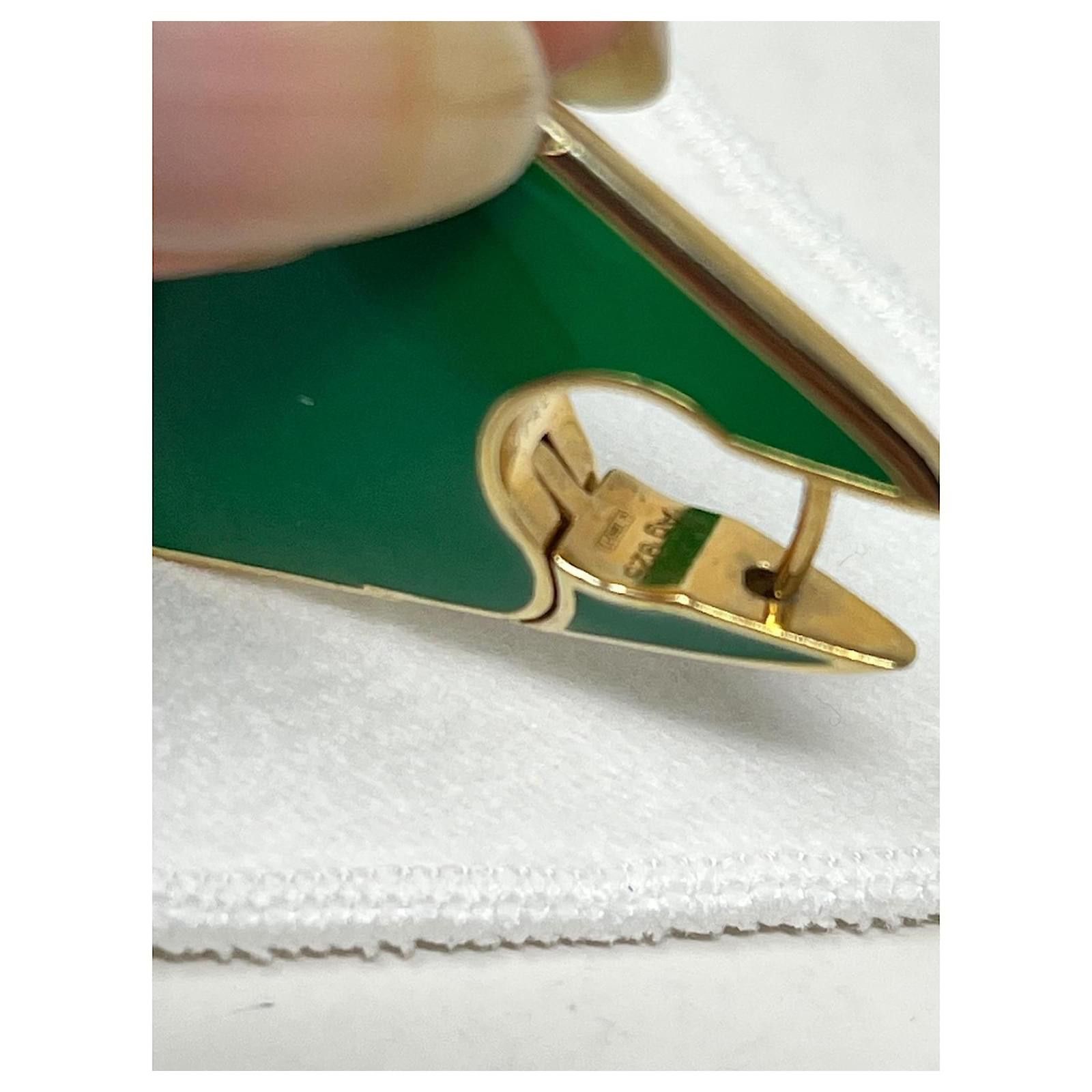 Bottega Veneta o1n1vont1124 Size: OS / Sterling Earrings in Grass Size ONE SIZE - 6 Thumbnail