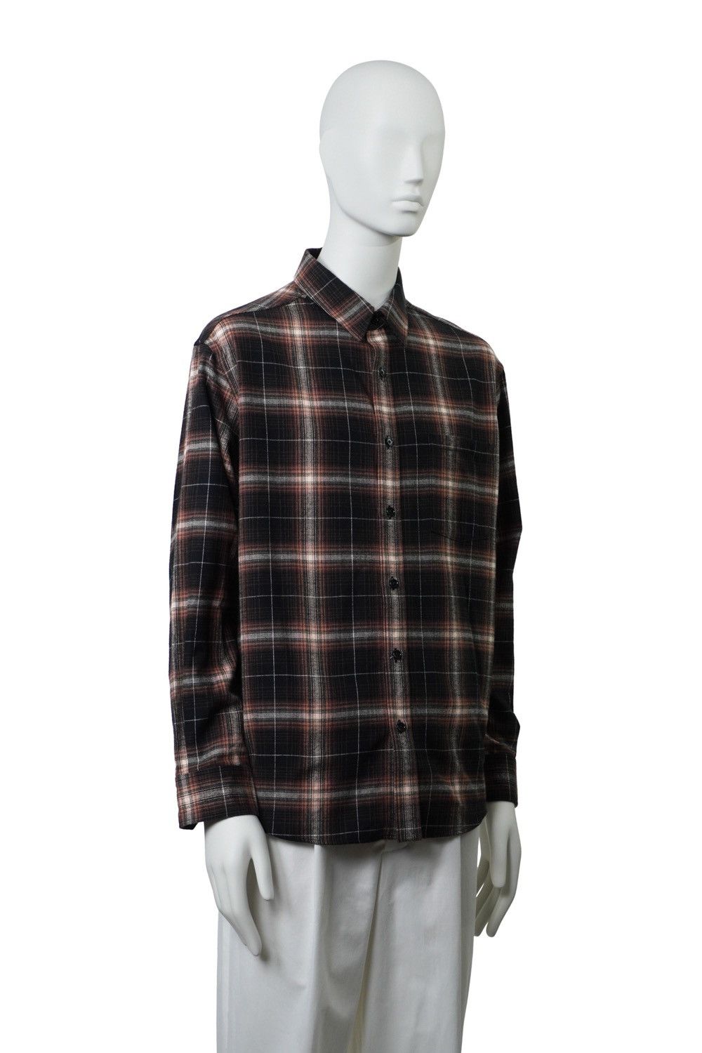 Celine CELINE By HEDI SLIMANE Oversized Plaid Shirt 39 Size US S / EU 44-46 / 1 - 6 Thumbnail