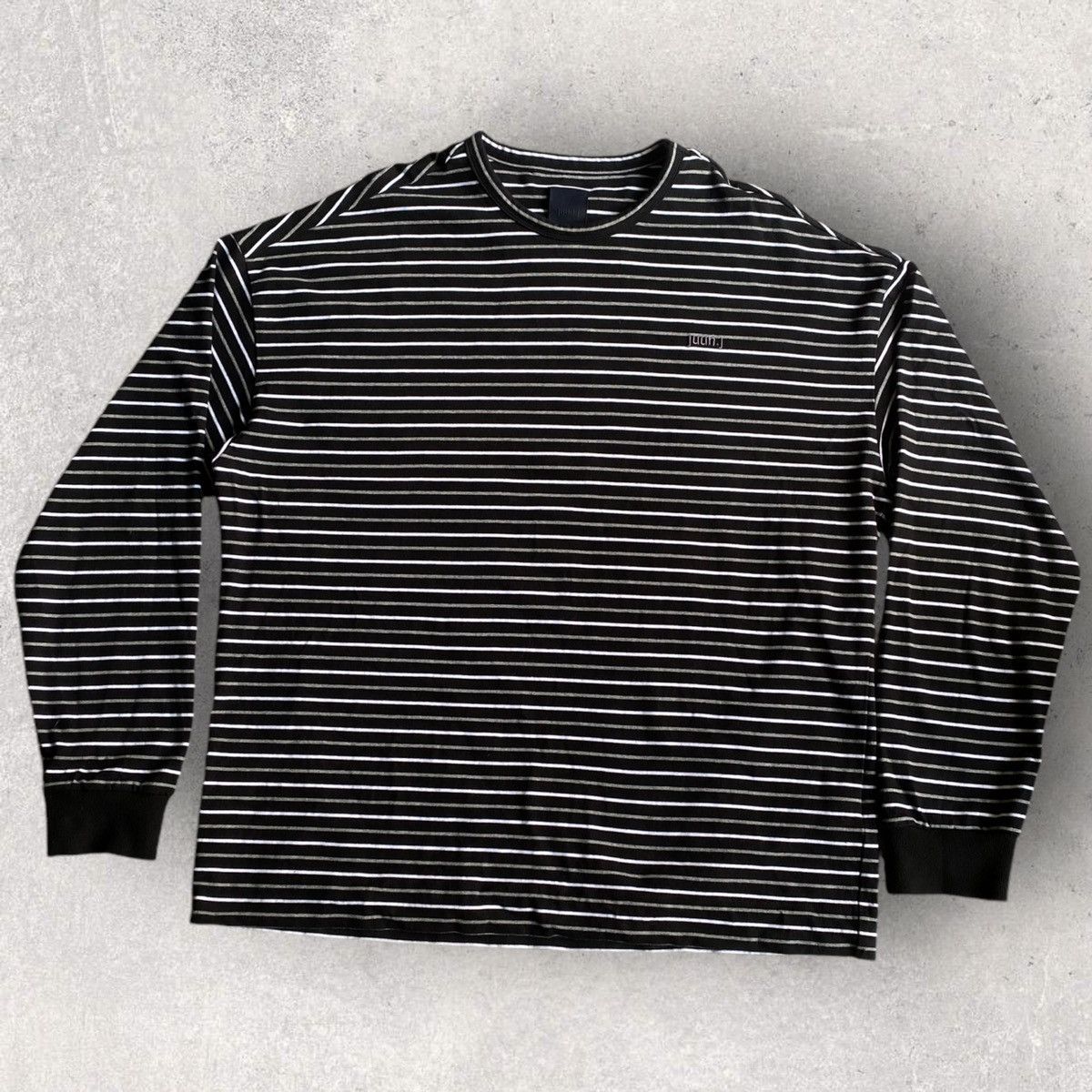 Juun.J SS 2022 “You Get Off” Embroidered Oversized Stripes L/S Size US L / EU 52-54 / 3 - 4 Thumbnail