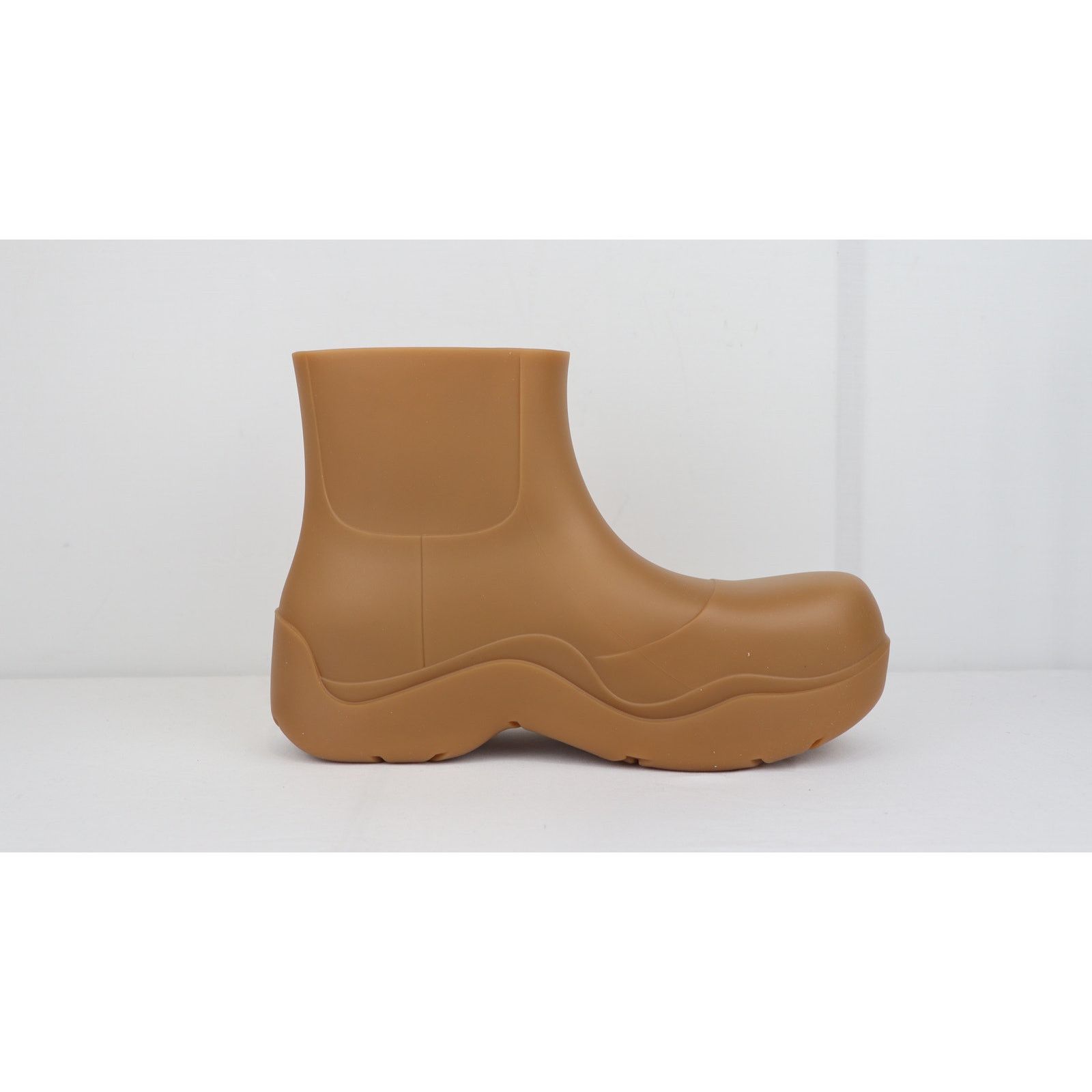 Bottega Veneta o1rshd1 Matt Rubber Band Boots in Brown Size US 10 / EU 43 - 5 Thumbnail