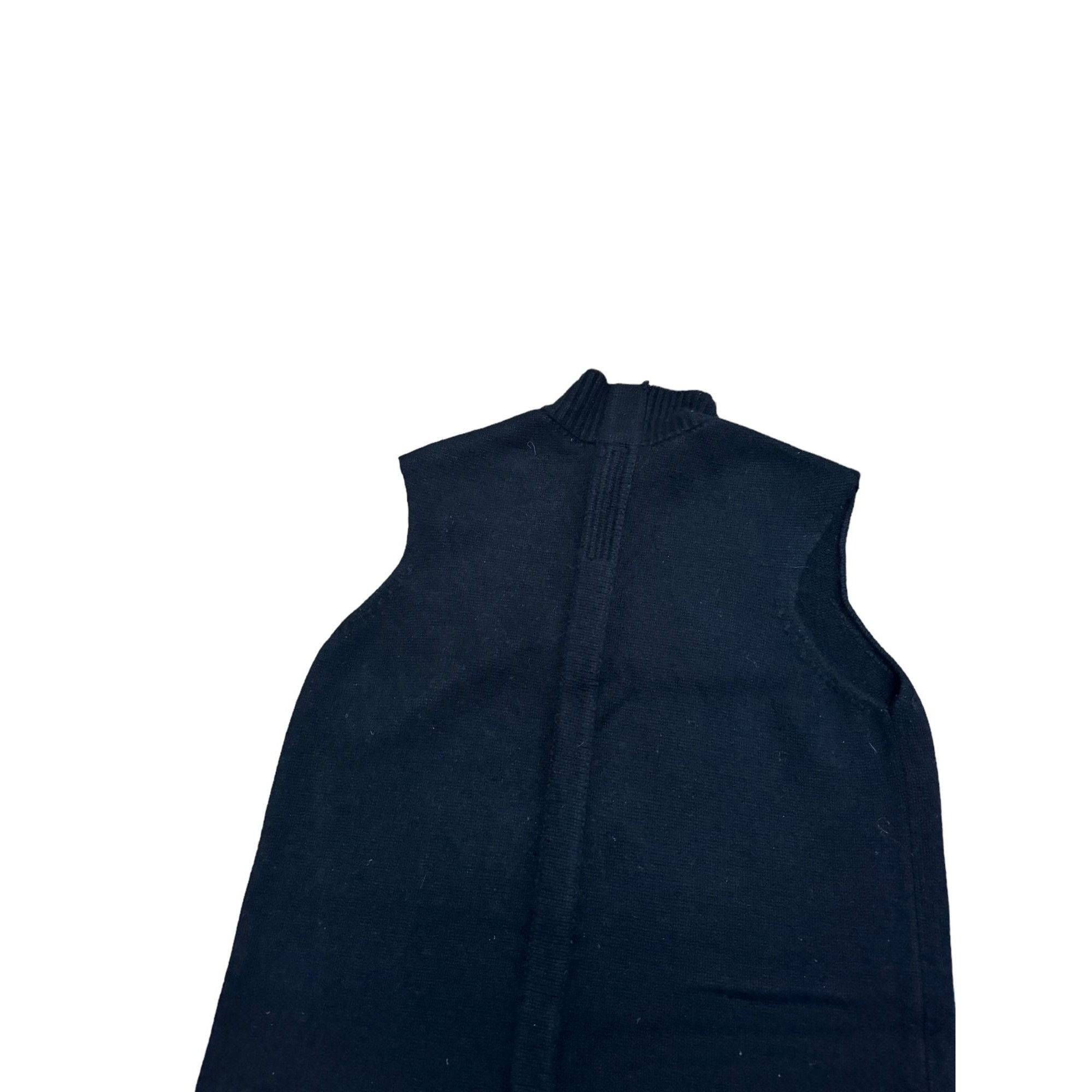 Rick Owens FW 2011 Limo Cashmere Black Dress Size M / US 6-8 / IT 42-44 - 6 Thumbnail