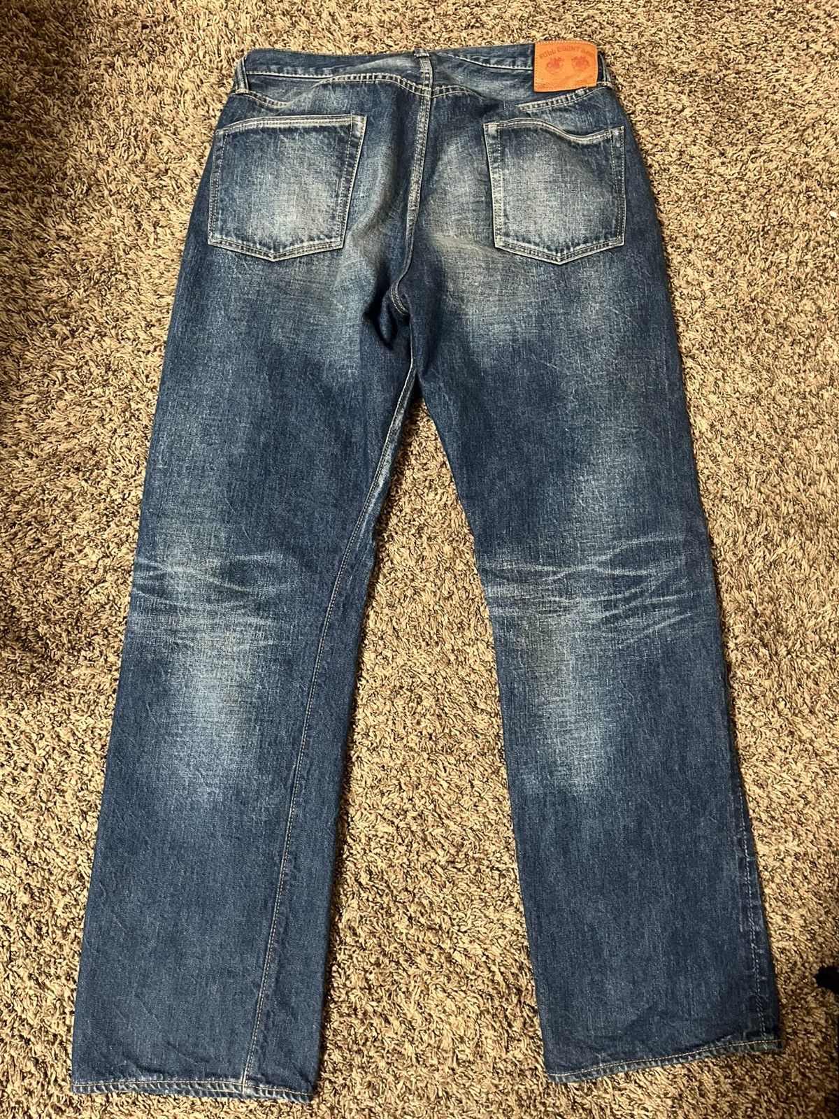 Full Count & Co. Blue Denim Vintage Wash size 34 Size US 34 / EU 50 - 2 Thumbnail