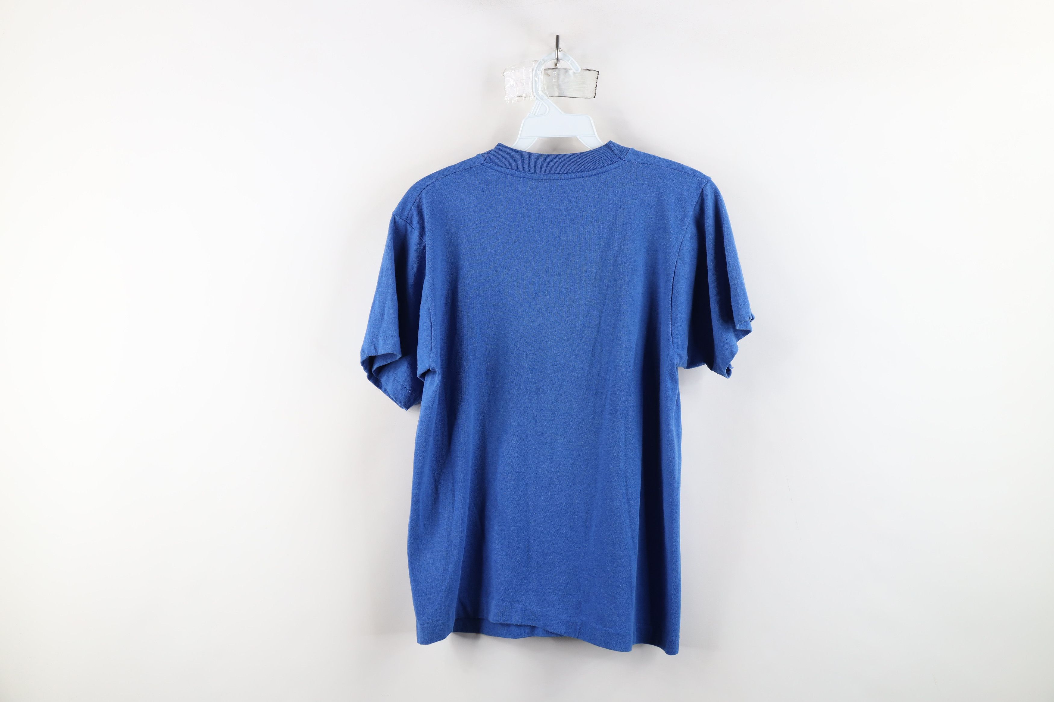 Vintage Vintage 90s Bill Rice Ranch Ministry T-Shirt Blue USA Size M / US 6-8 / IT 42-44 - 8 Thumbnail
