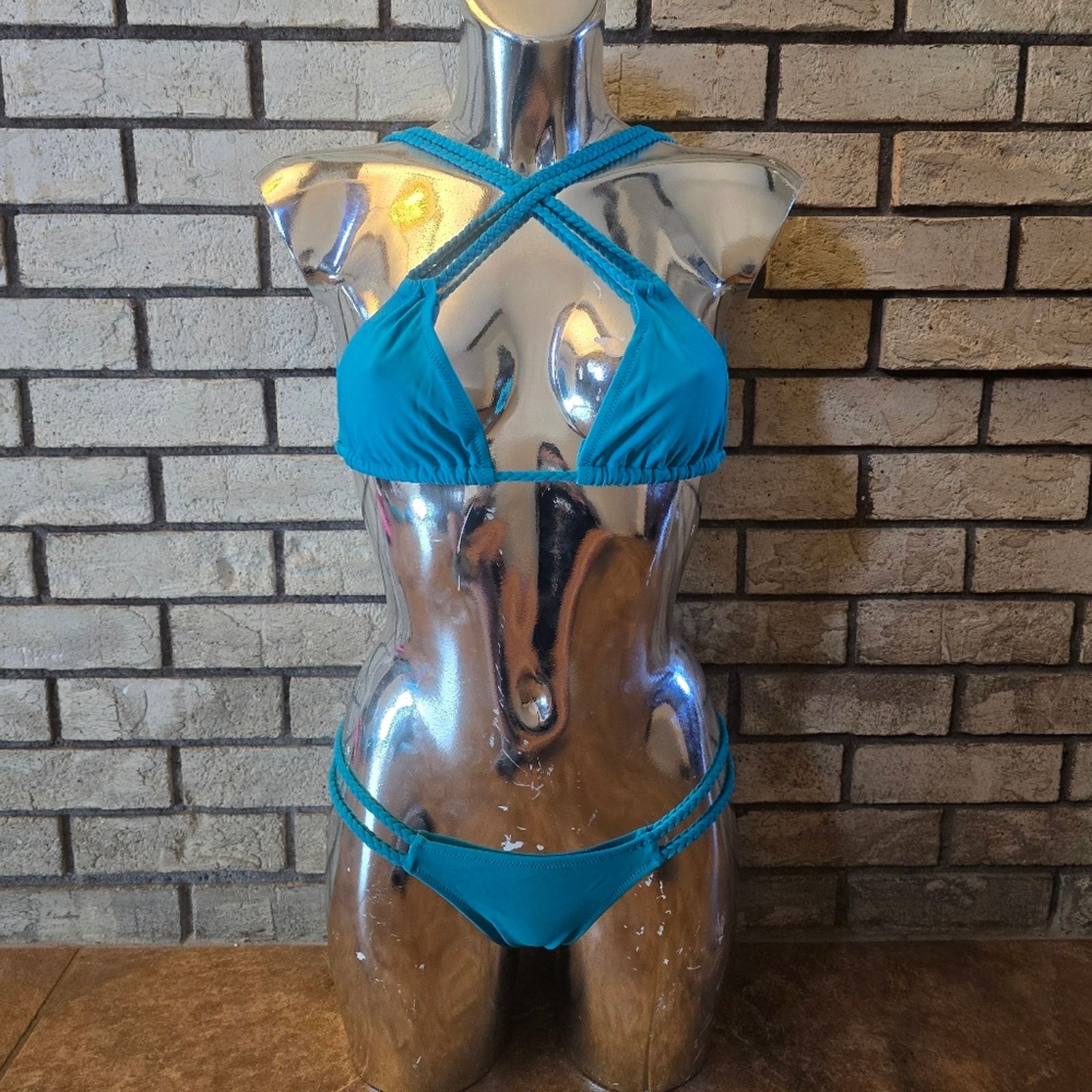 Other Teal Wave | FYS | Kona Bikini Set Size ONE SIZE - 1 Thumbnail