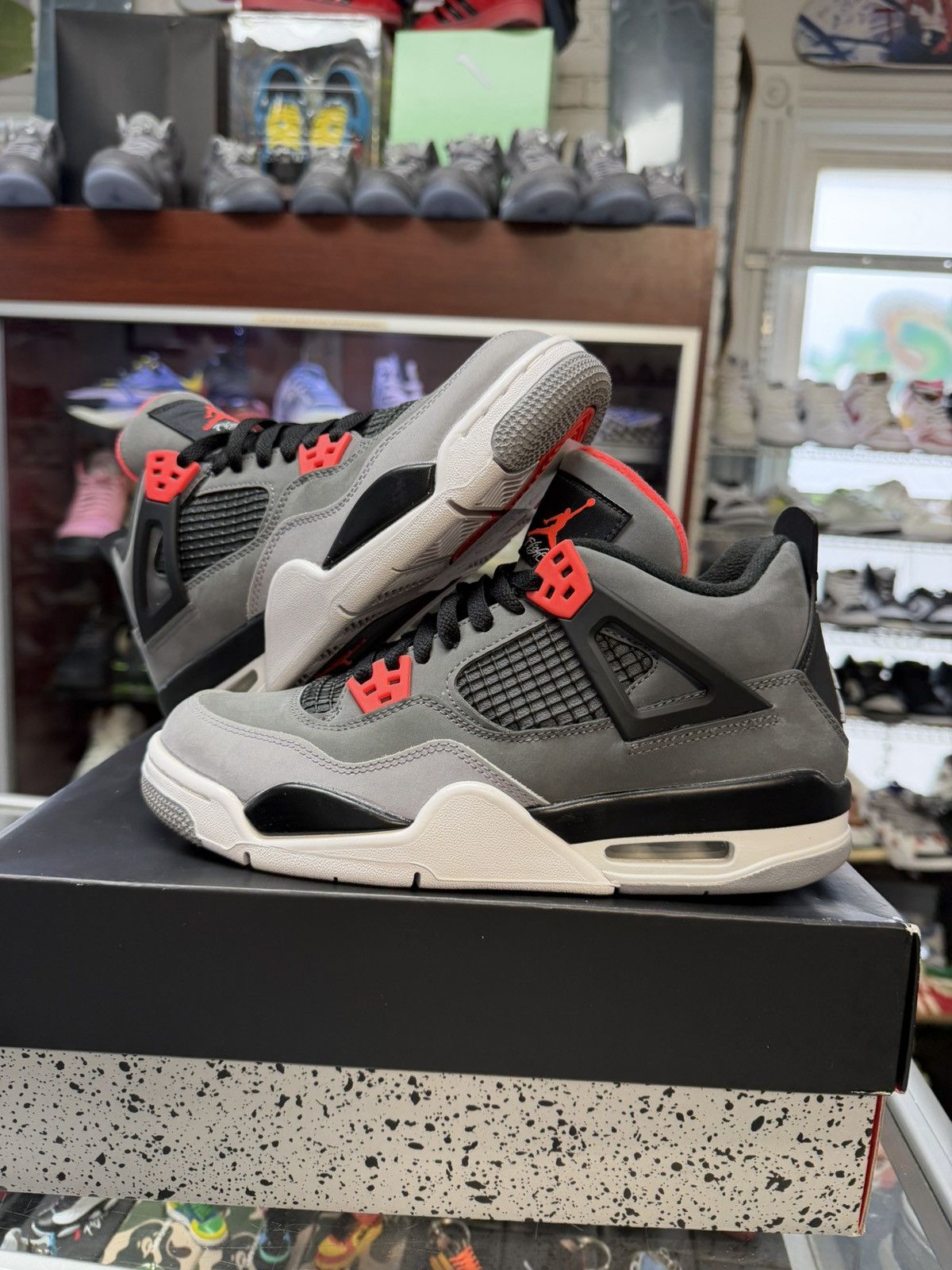 Jordan Brand Jordan 4 Retro ‘Infared’ Size US 6.5 / EU 39-40 - 1 Thumbnail