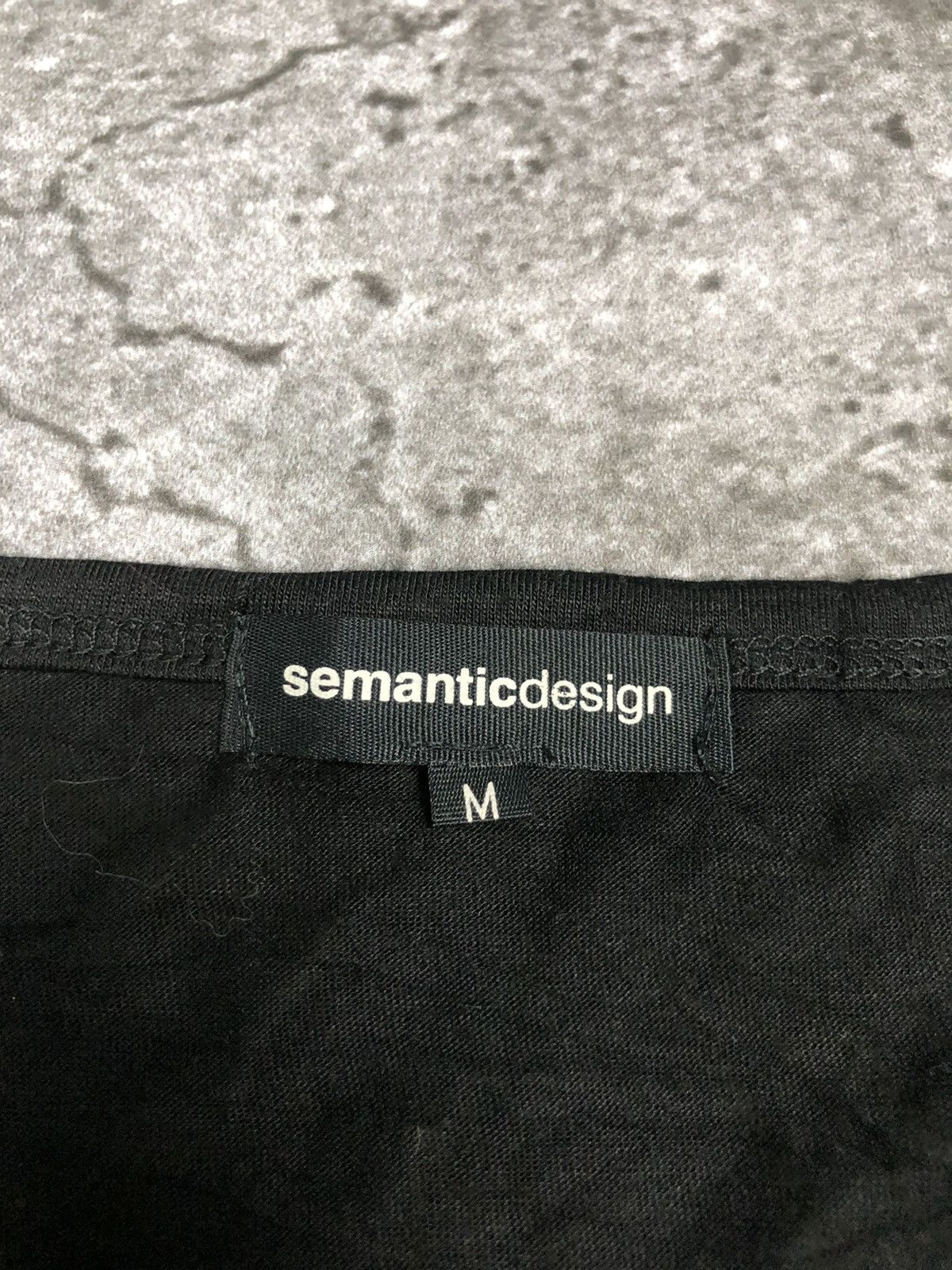 semanticdesign Semantic Design Black T-Shirt Uniqueee Size US M / EU 48-50 / 2 - 7 Thumbnail