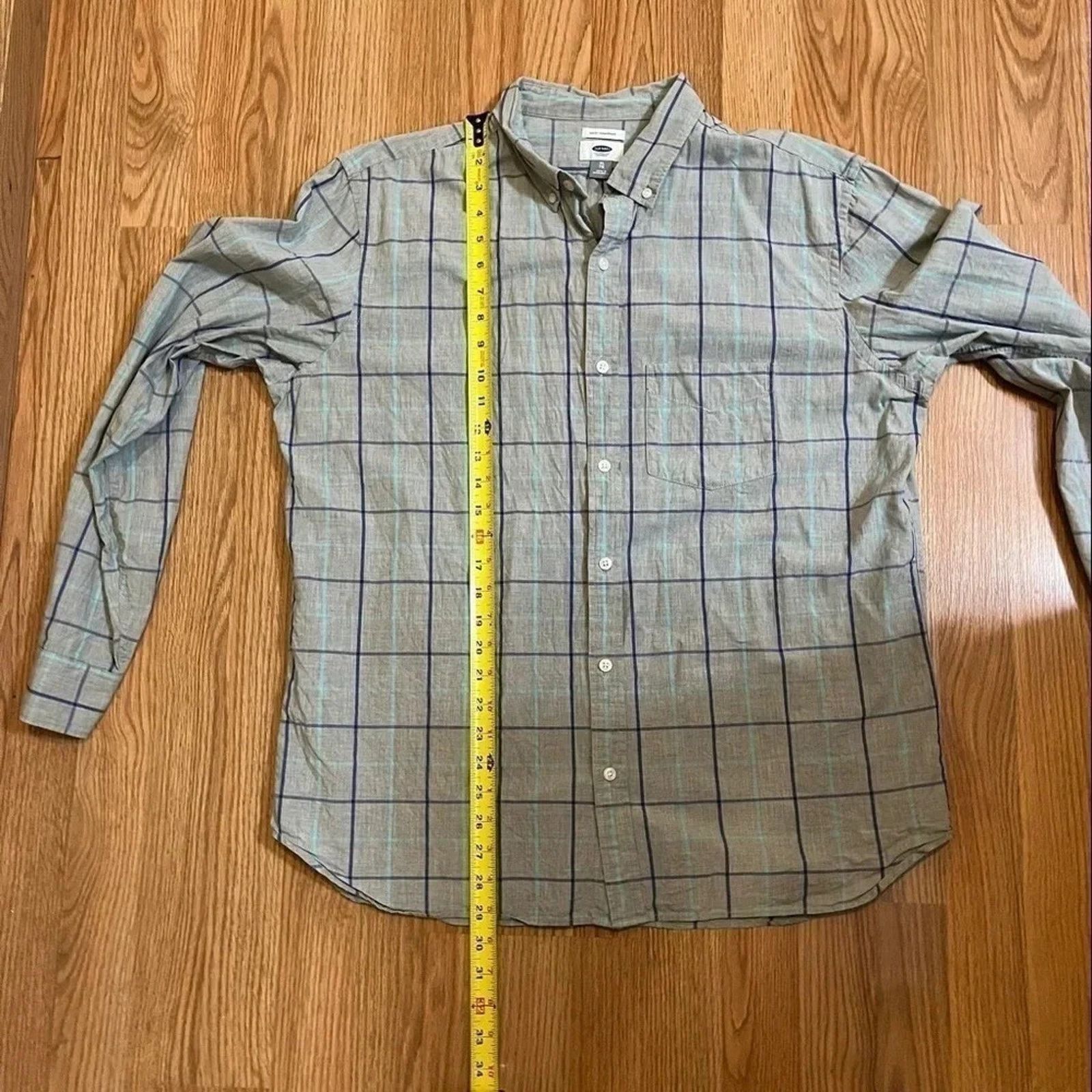 Old Navy Old Navy Slim Fit The Signature Shirt sz XL Button Up Shirt Size US XL / EU 56 / 4 - 7 Thumbnail