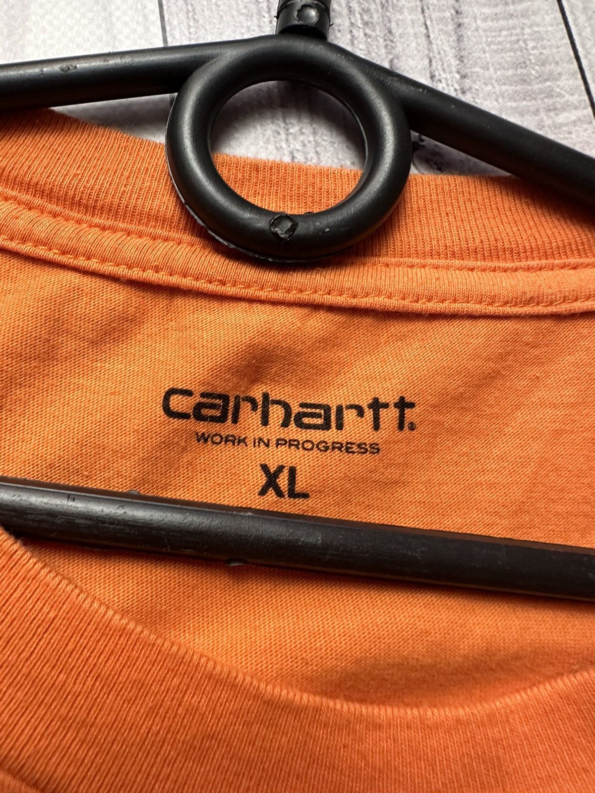 Carhartt × Vintage Vintage Carhartt tee orange Tiger big logo leopard rare Size US XL / EU 56 / 4 - 6 Thumbnail