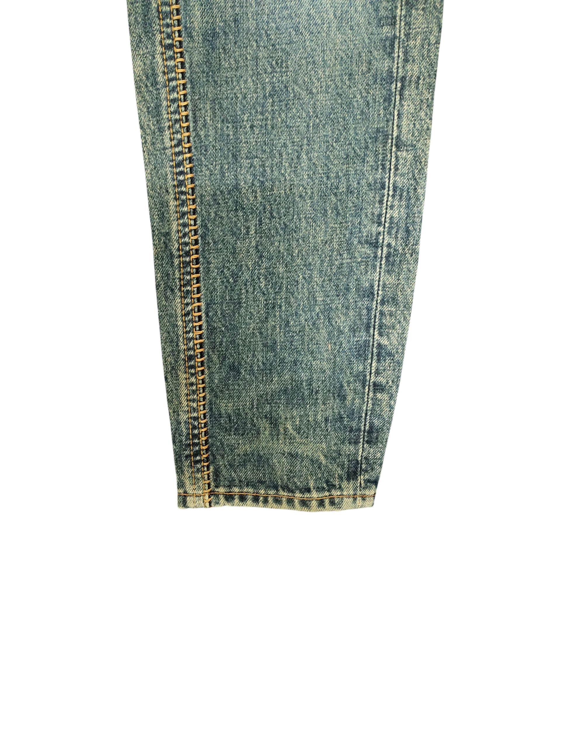 Comme des Garcons × Undercover Rna Slang Japan Rusty Clawmark Distress Faded Denim Jeans Size US 30 / EU 46 - 5 Thumbnail