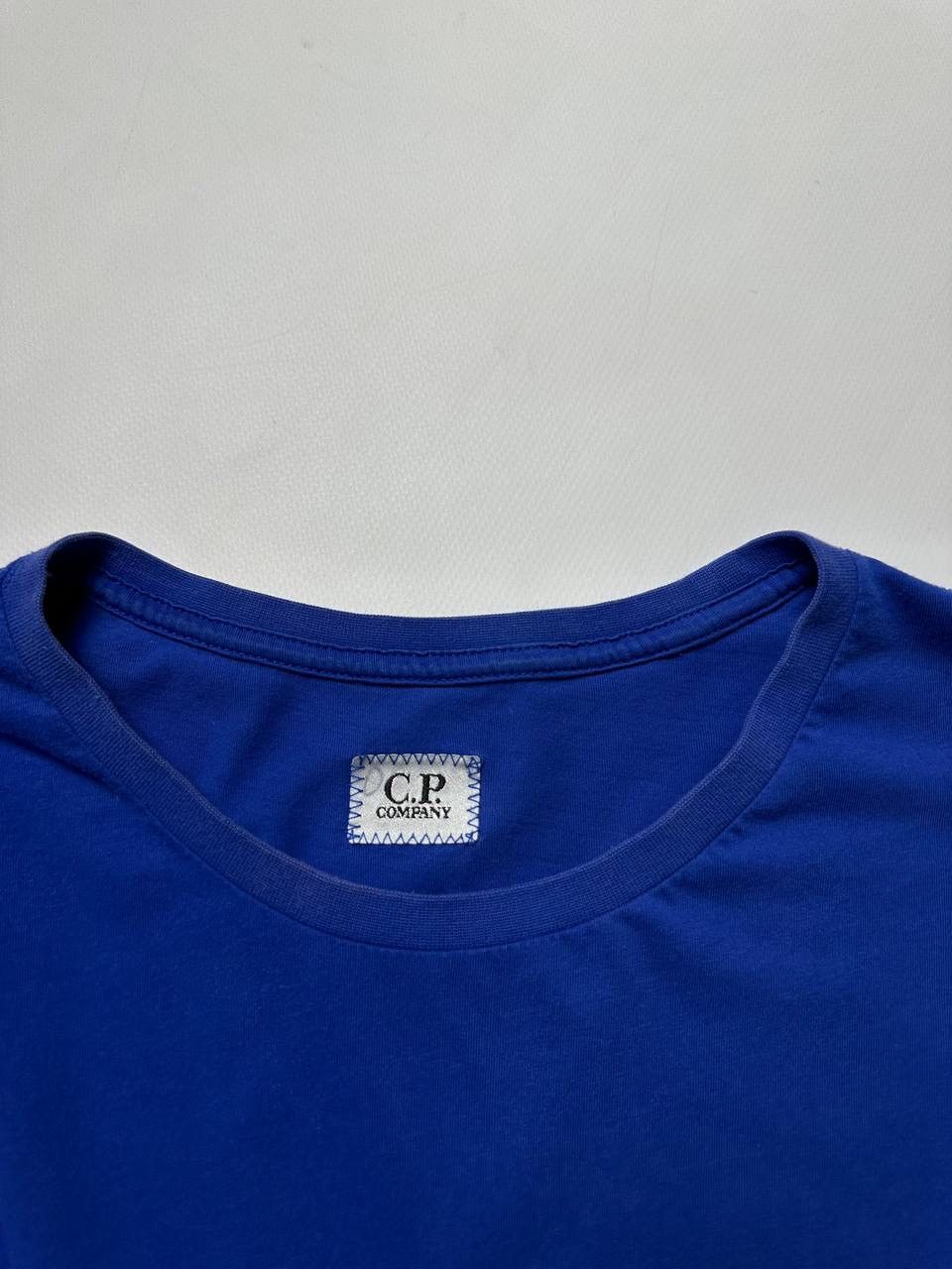 C.P. Company C.P Company Reflective Big Logo Blue T-Shirt Size US XL / EU 56 / 4 - 5 Thumbnail