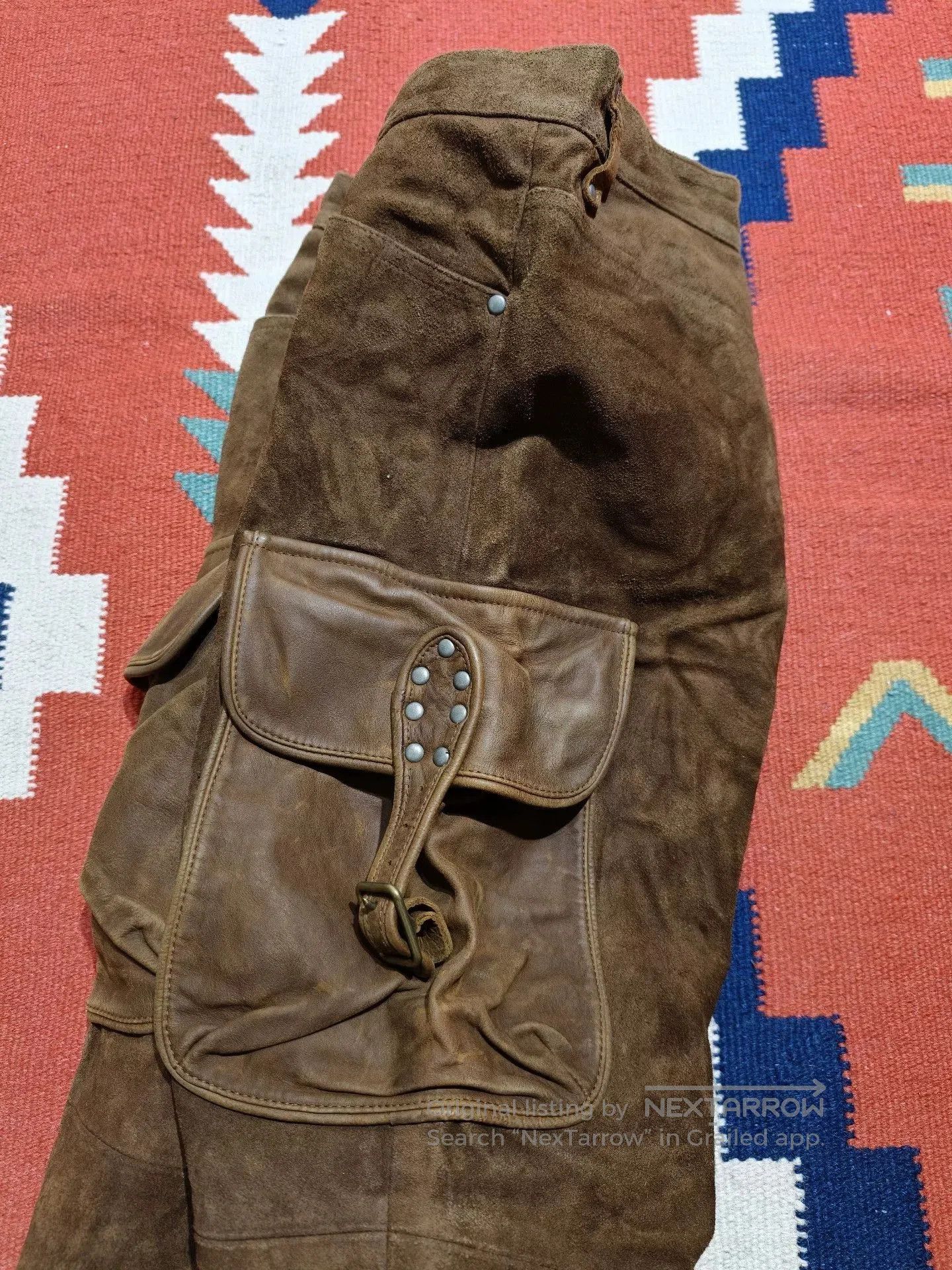 RRL Ralph Lauren Rare Ralph Lauren RRL Cargo Pants. Size 35" - 4 Thumbnail