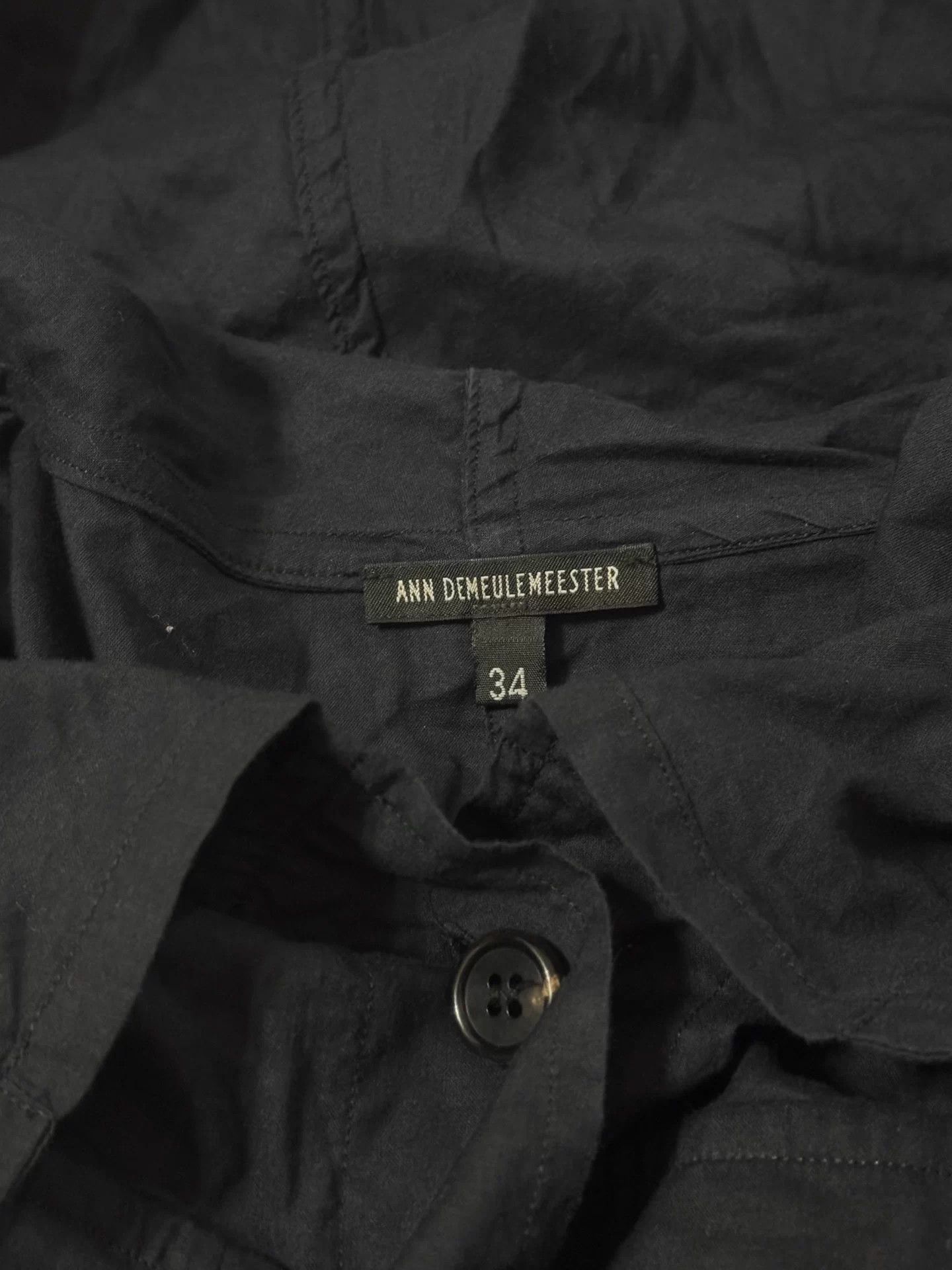 Ann Demeulemeester Ann Demeulemeester 04SS Oversized Pocket Hoodie Jacket Size XS / US 0-2 / IT 36-38 - 6 Thumbnail